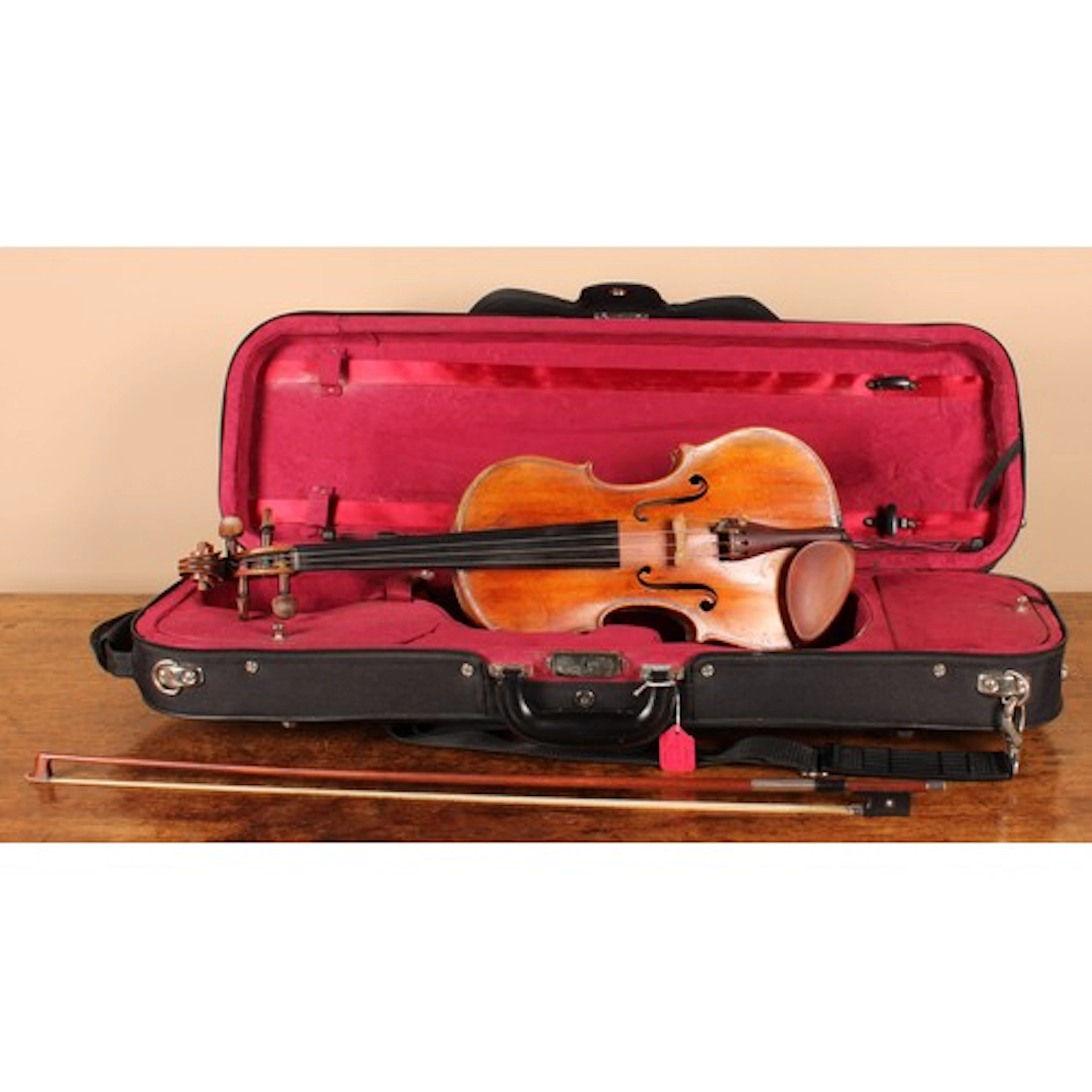 A fine Scottish violin, the label inscribed Alexander Smilli...