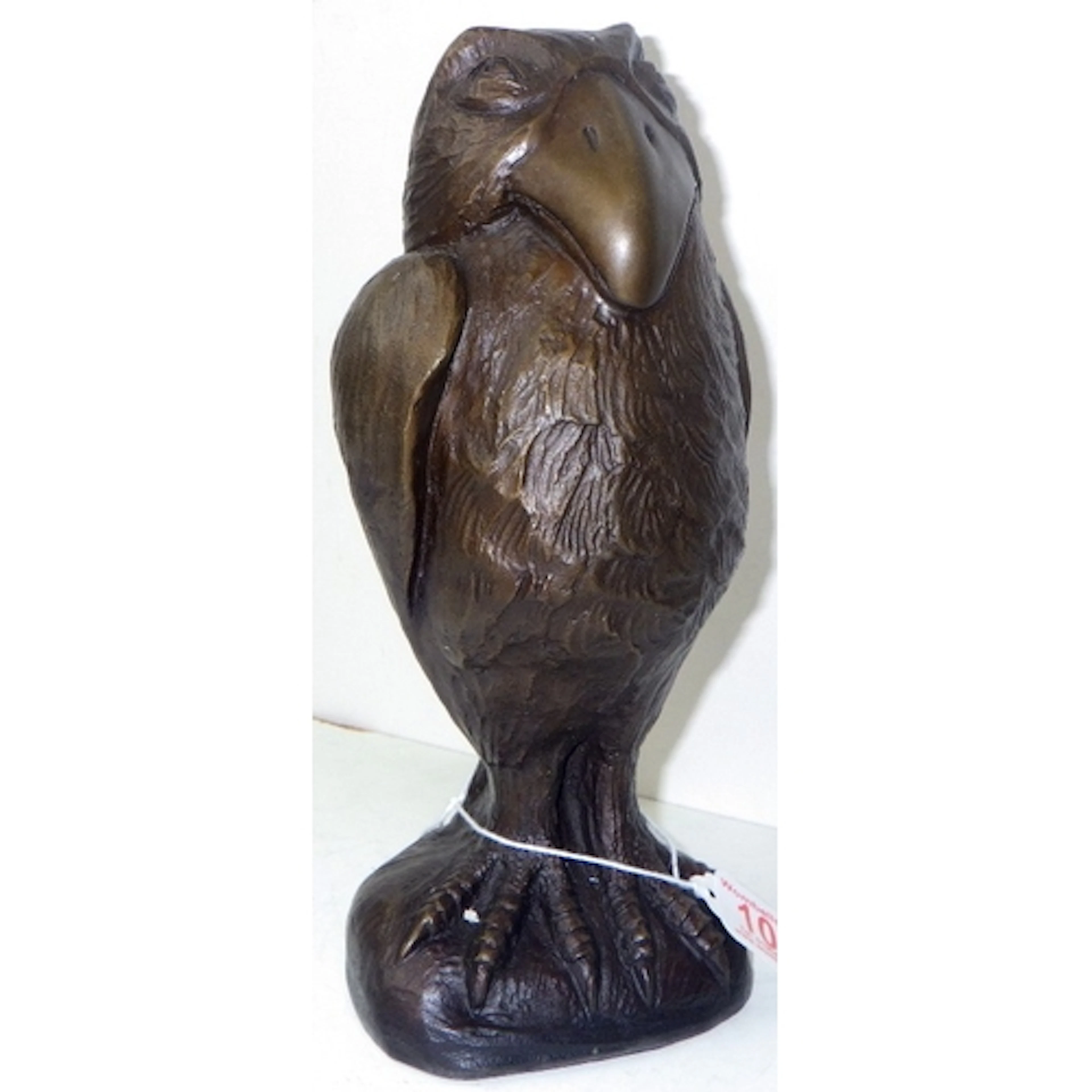 A cast bronze "Wally Bird" figure, 26cm tall