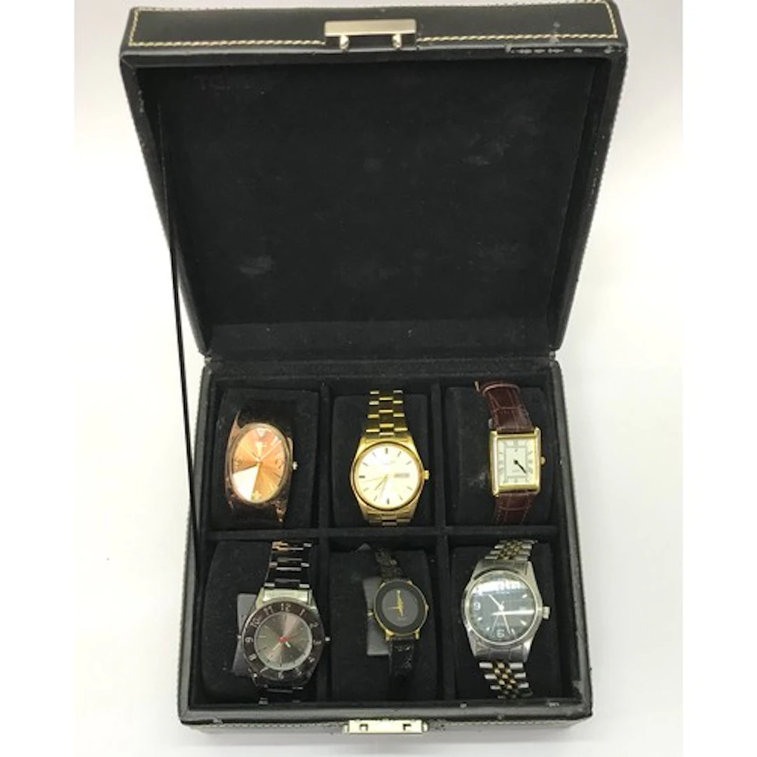 Six various quartz wristwatches incl Accurist. Not function...