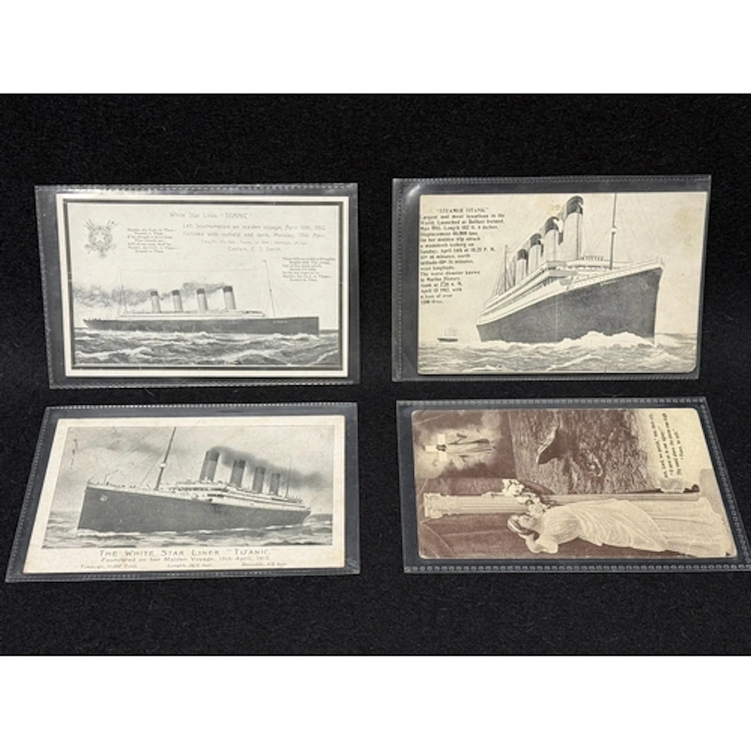 R.M.S. Titanic: R.M.S. Titanic: Post-disaster postcards. Ex...