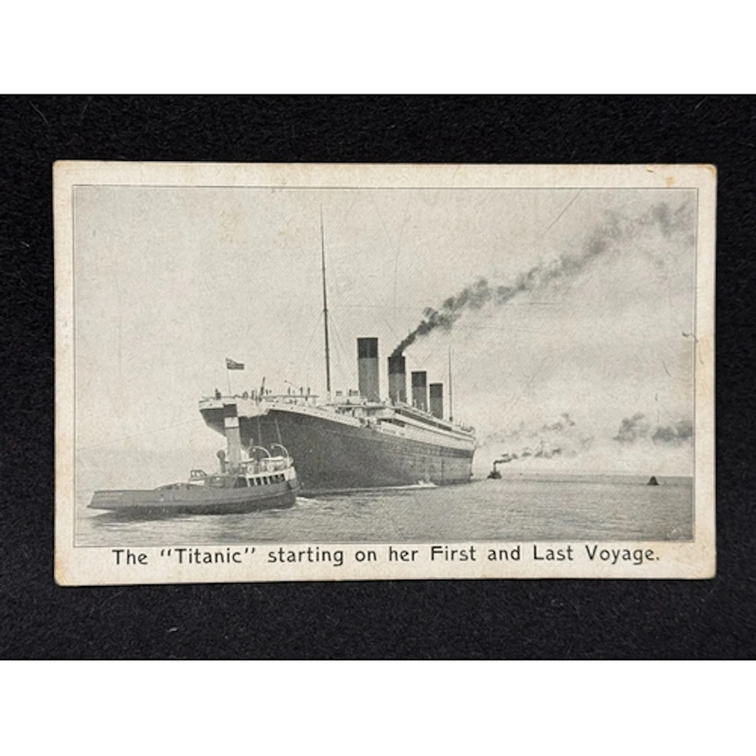 R.M.S. Titanic: R.M.S. Titanic: Solomon Brothers postcard o...