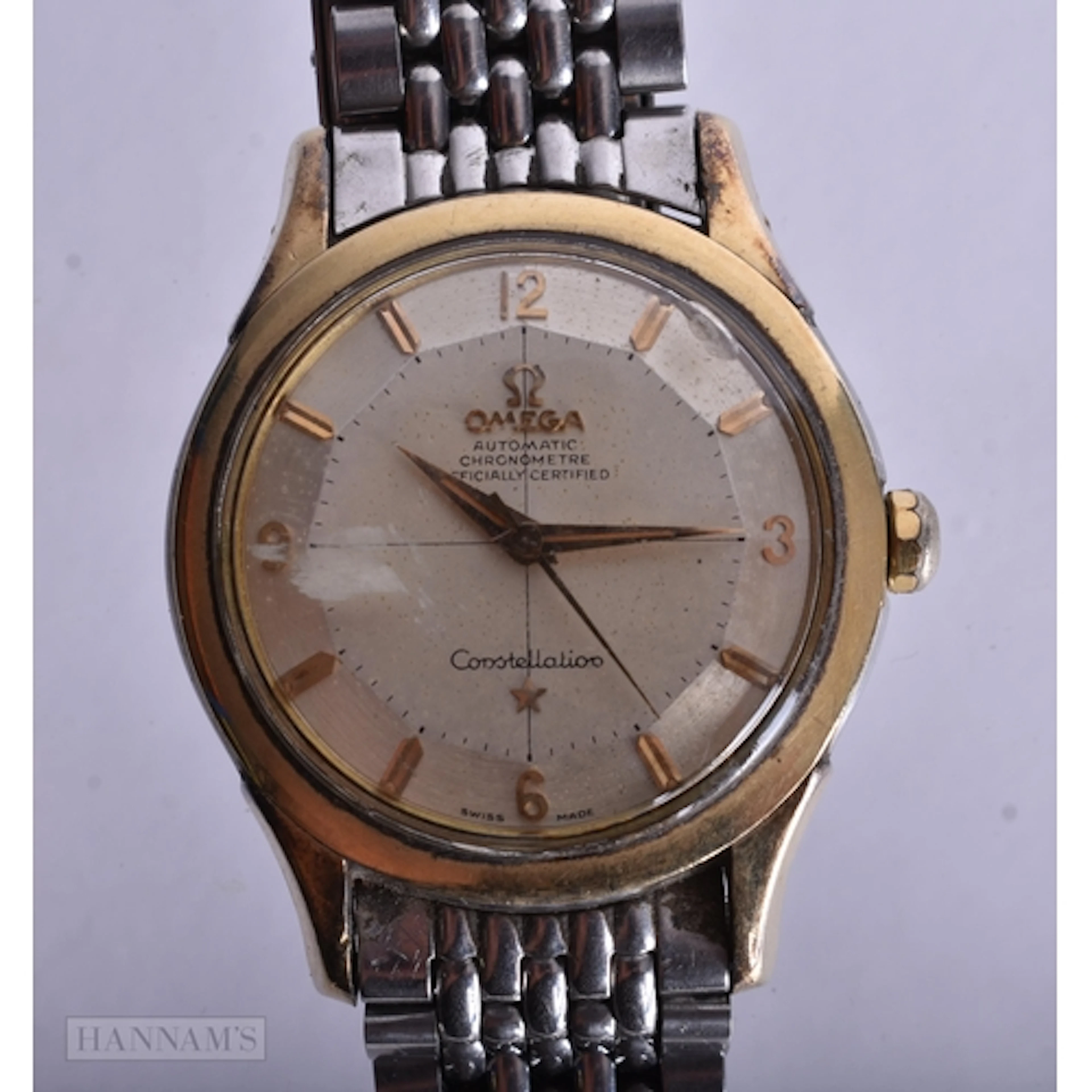 A Vintage Omega Constellation Automatic Chronometer. 3.6 cm...