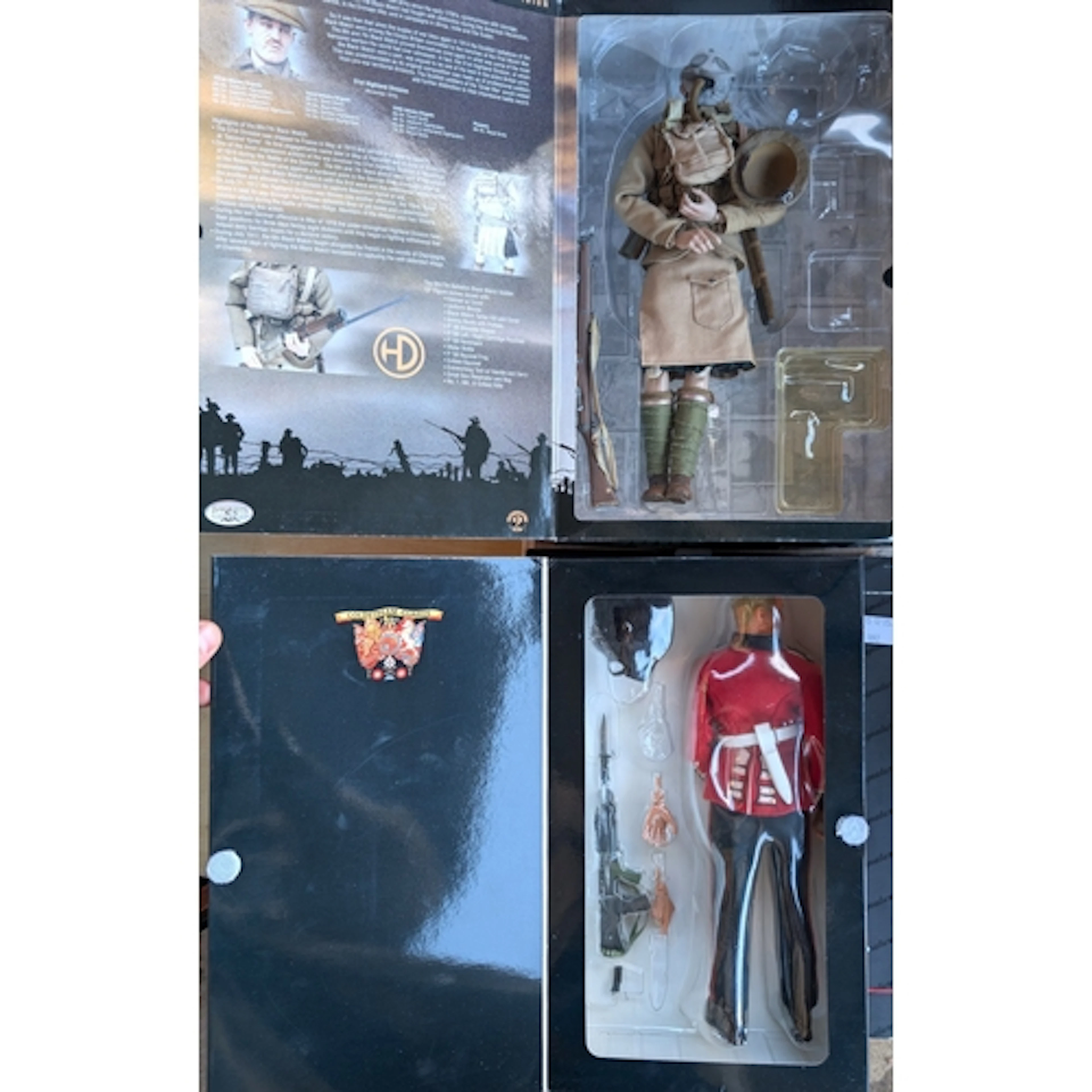 Sideshow 12" model Bayonets & Barbed Wire 6th/7th Battal...