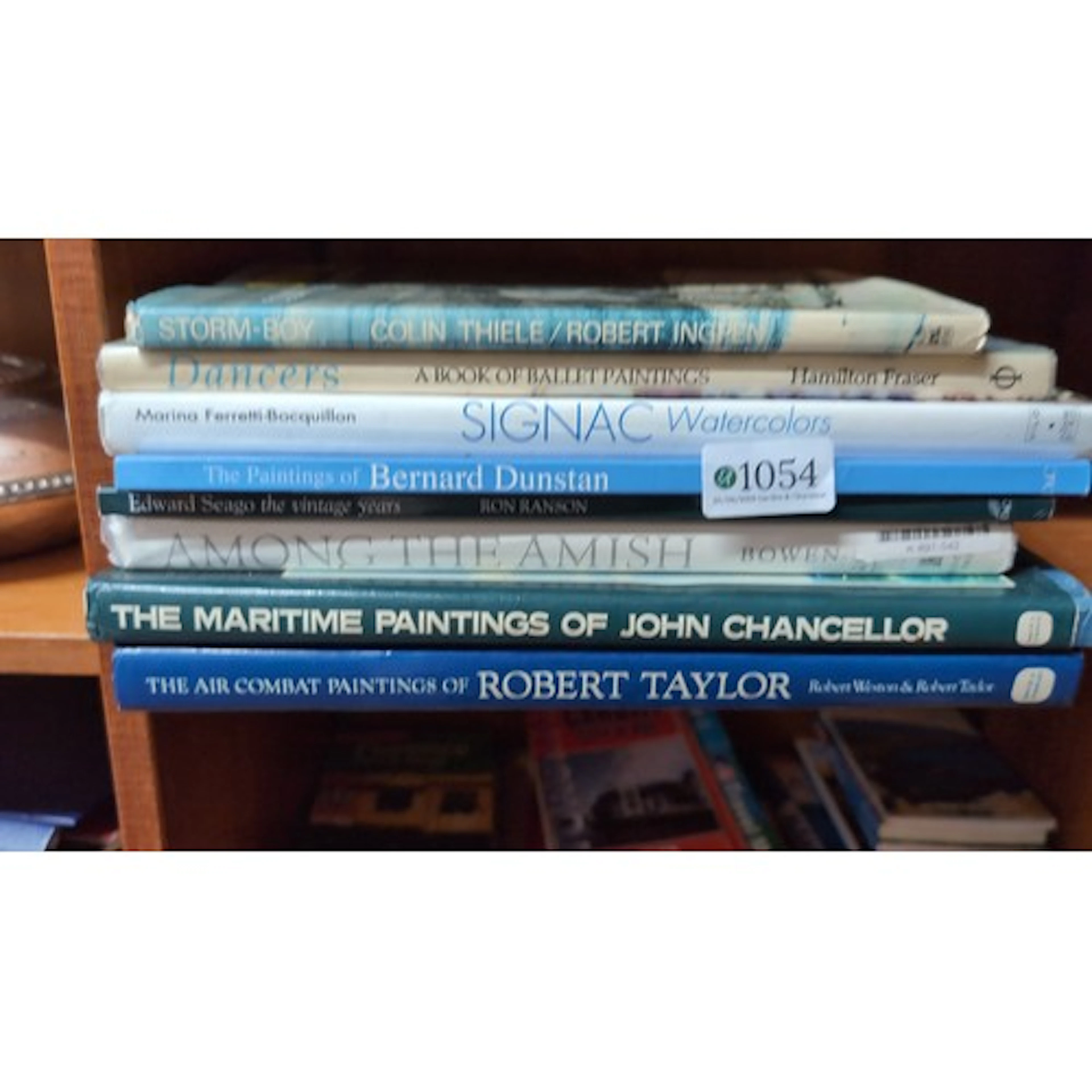 A group of illustrated art and subject books, including Coli...