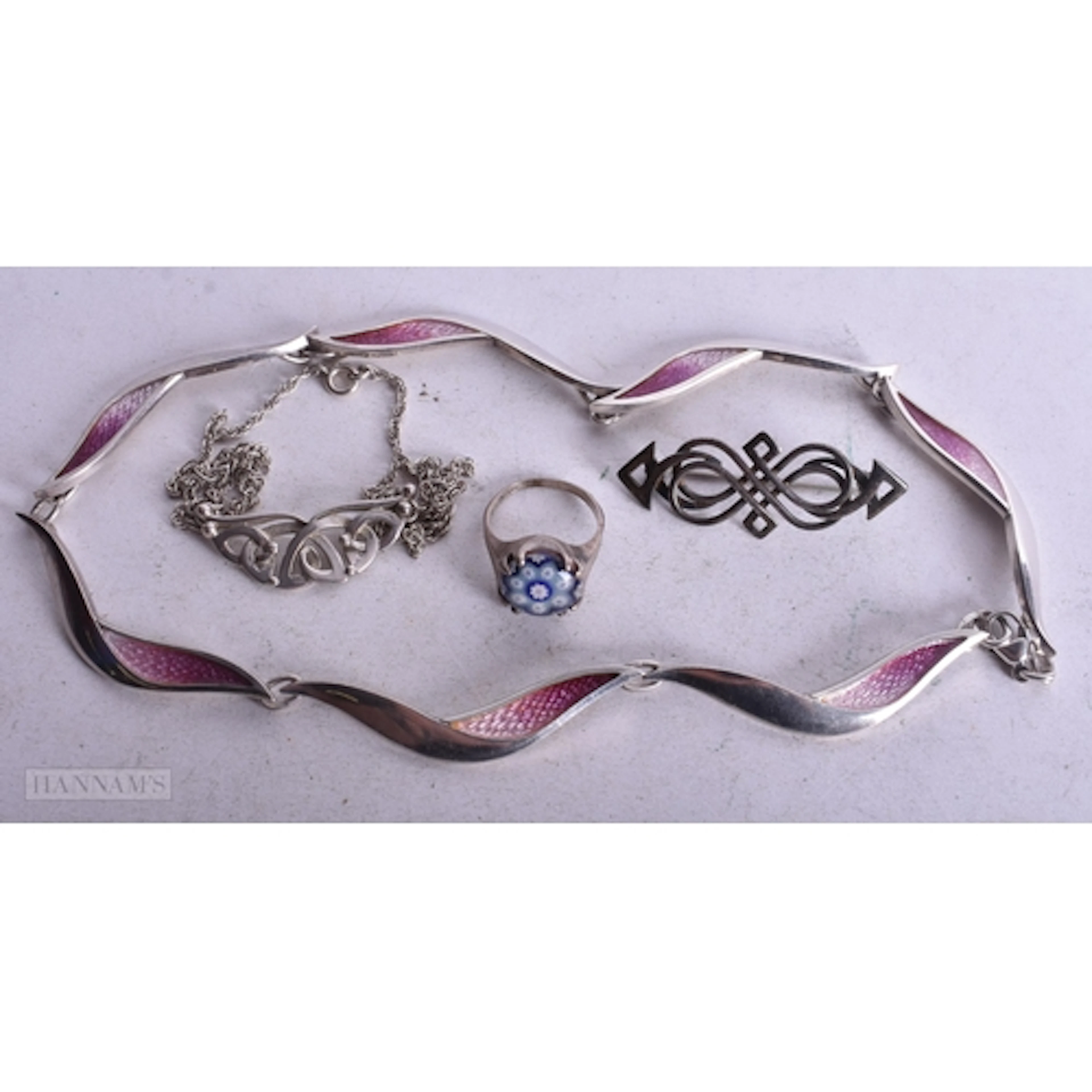 Collection of Sterling Silver Celtic Jewellery inc. Sheila F...