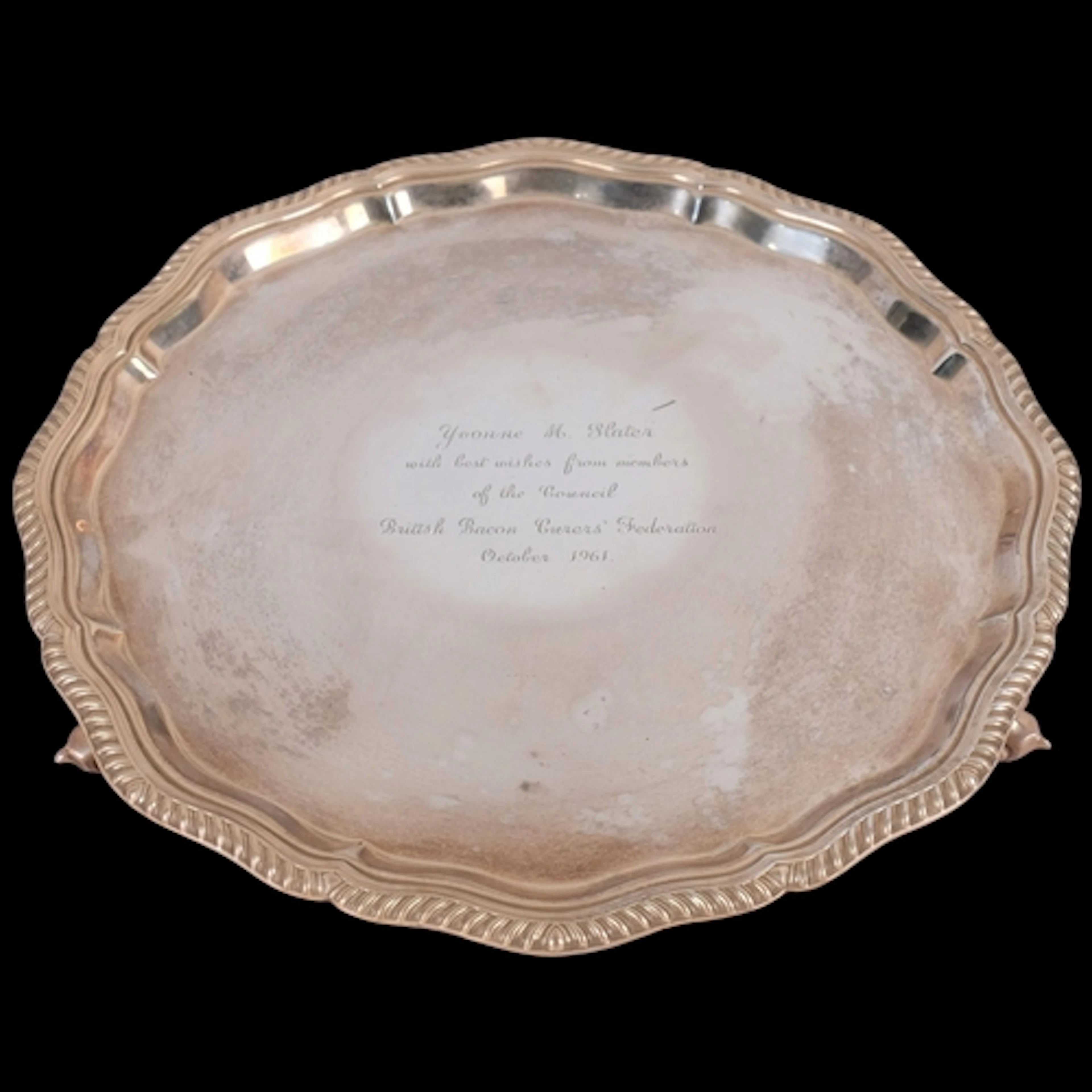 An Elizabeth II silver salver, A Chick & Sons Ltd, Sheffield...
