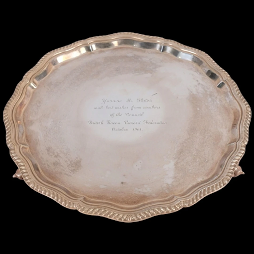 An Elizabeth II silver salver, A Chick & Sons Ltd, Sheffield...