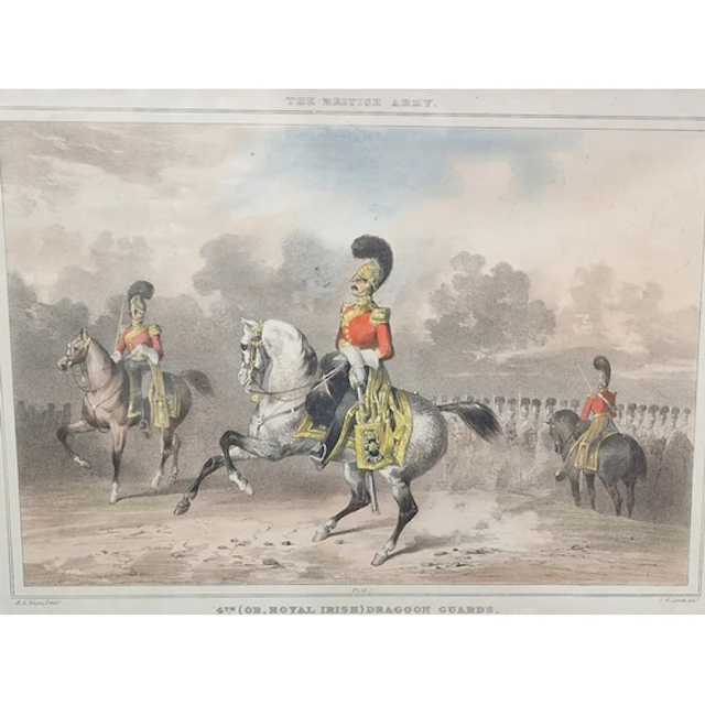 AFTER MICHELANGELO HAYES 4th (or Royal Irish) Dragoon Guards...