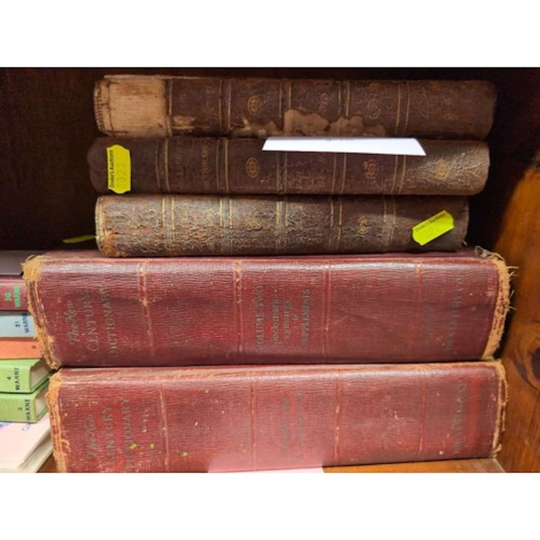 Three biographical dictionary C-D, G-H & J-L from 1798 +...