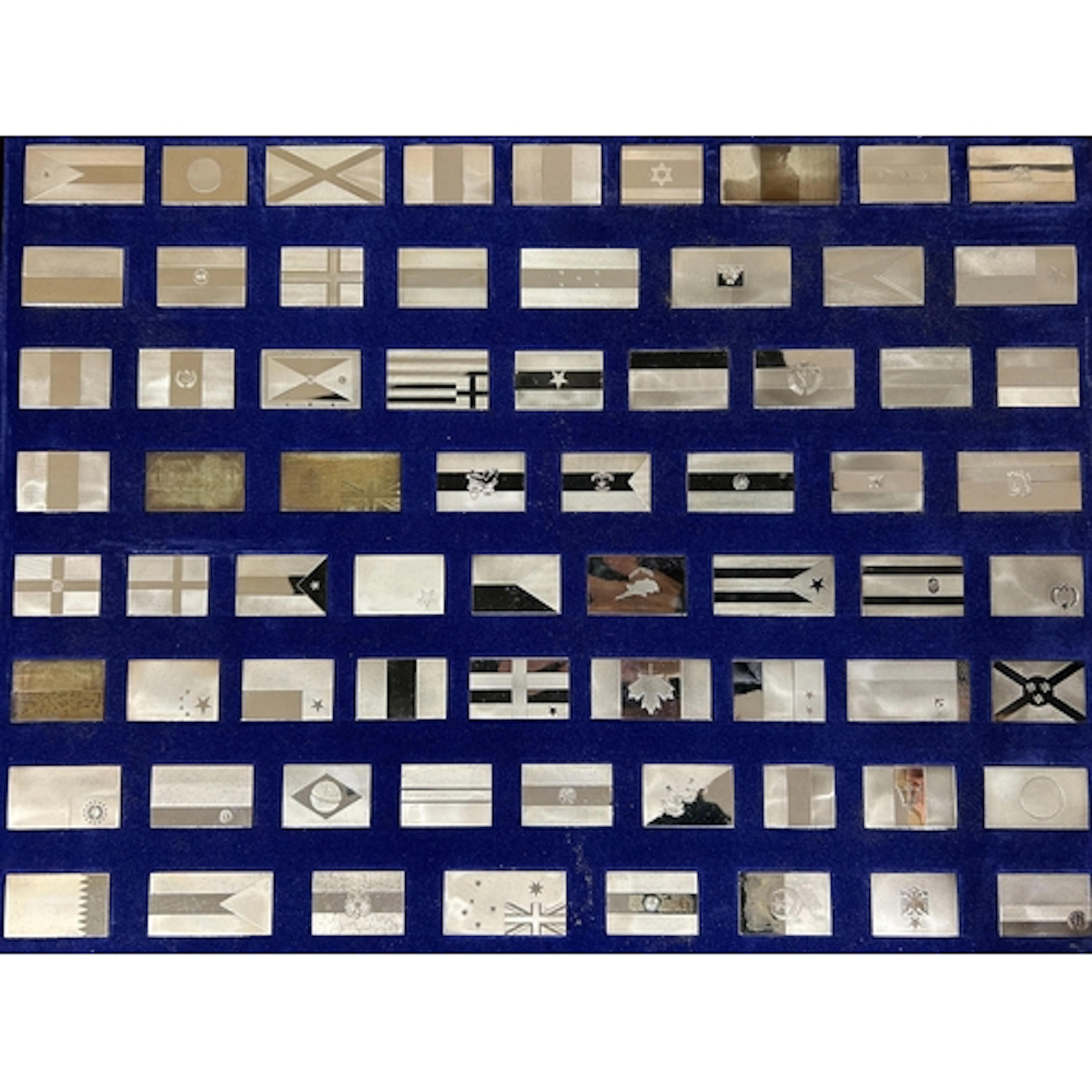 John Pinches Flags of the United Nations Silver Ingot Collec...