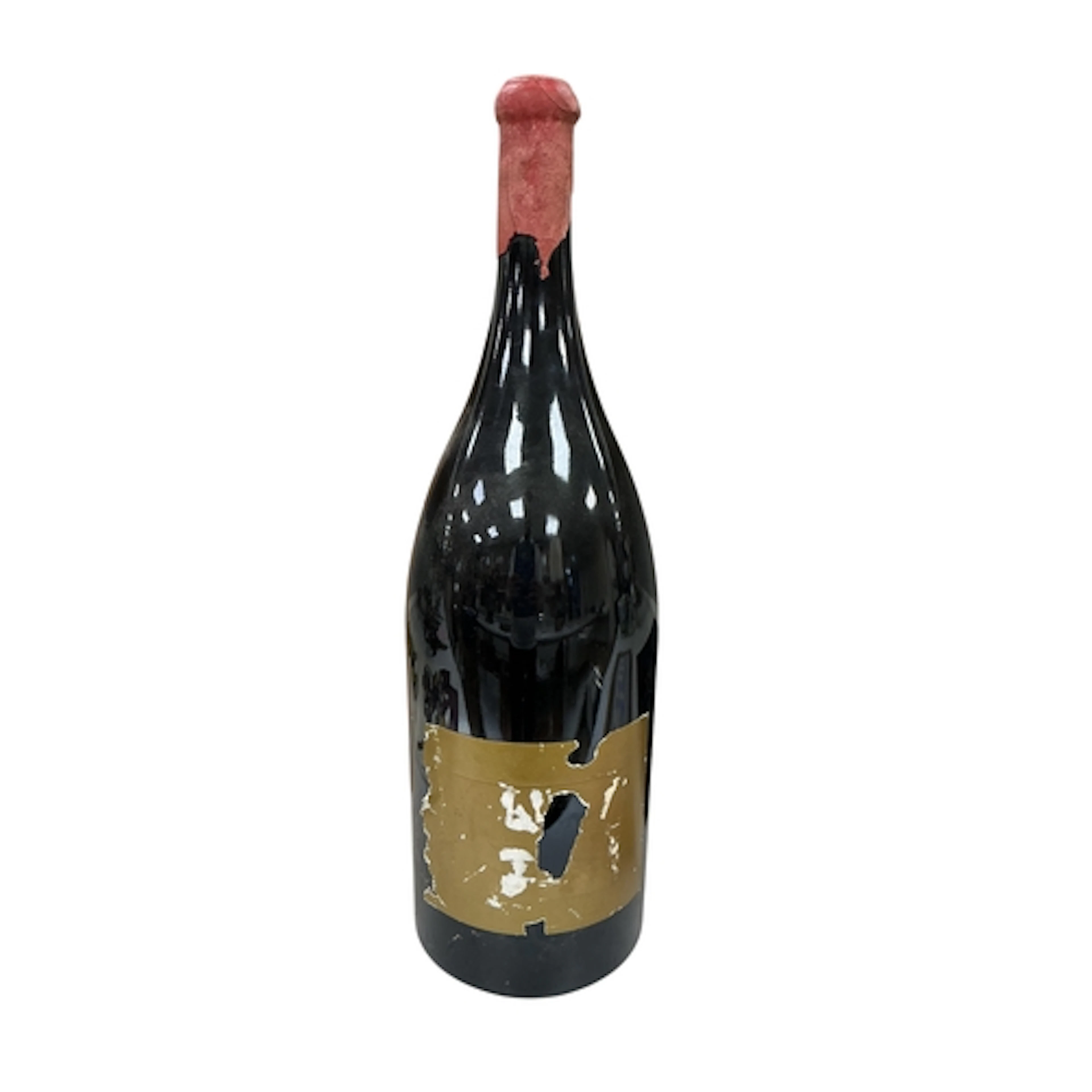 An Imperial bottle of vintage Burgundy, label degraded, orig...