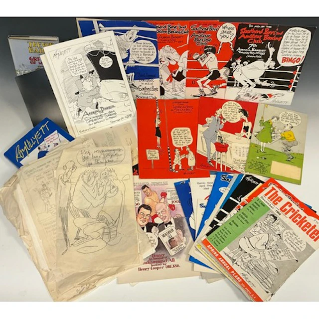 Roy Ullyett OBE, (1914-2001) An interesting folio of origina...