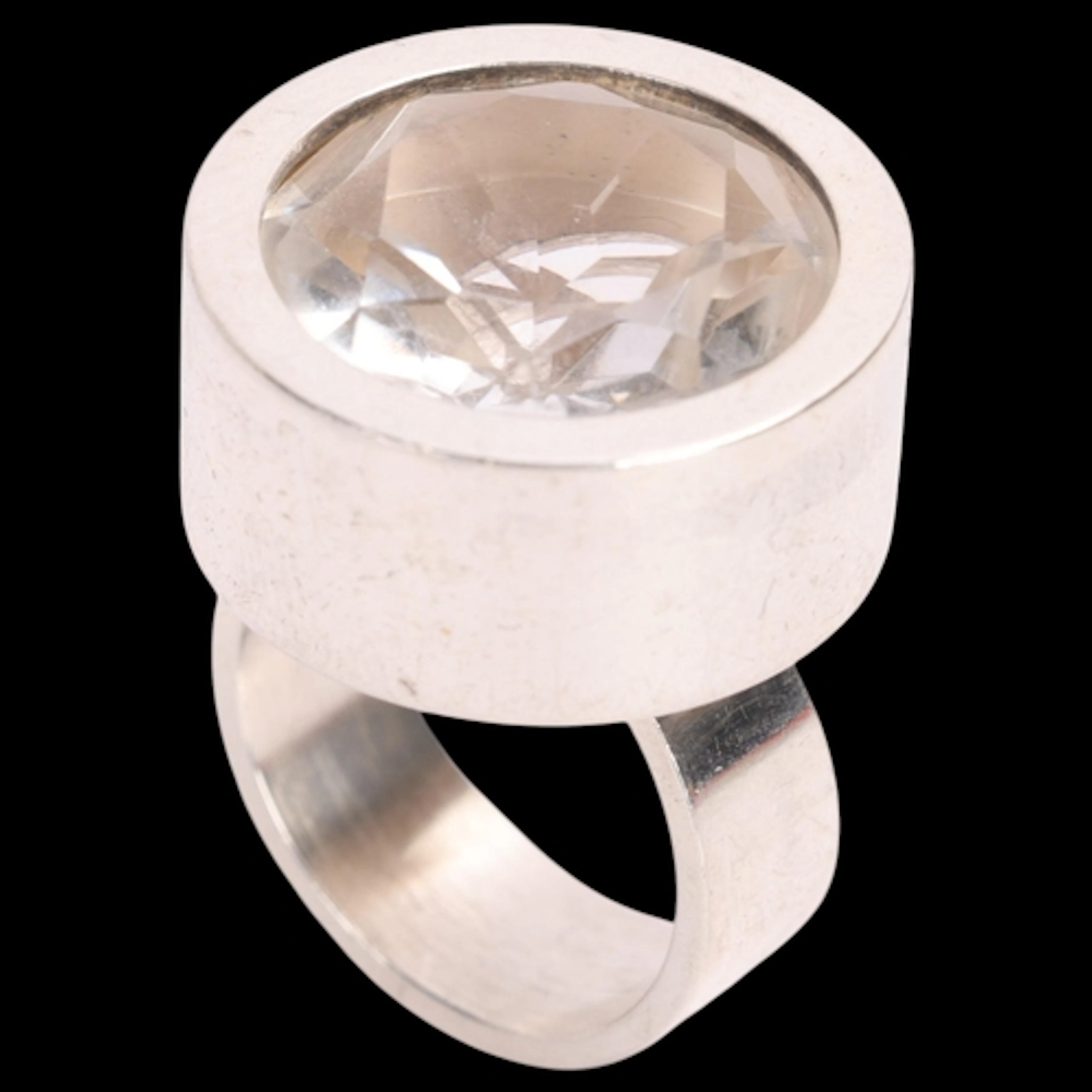 KUPITTAAN KULTA - a heavy Finnish modernist sterling silver ...