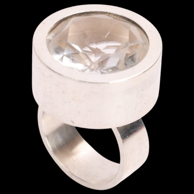 KUPITTAAN KULTA - a heavy Finnish modernist sterling silver ...