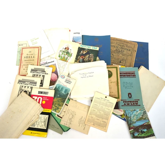 PAPER EPHEMERA. A group of largely theatre (and music) progr...