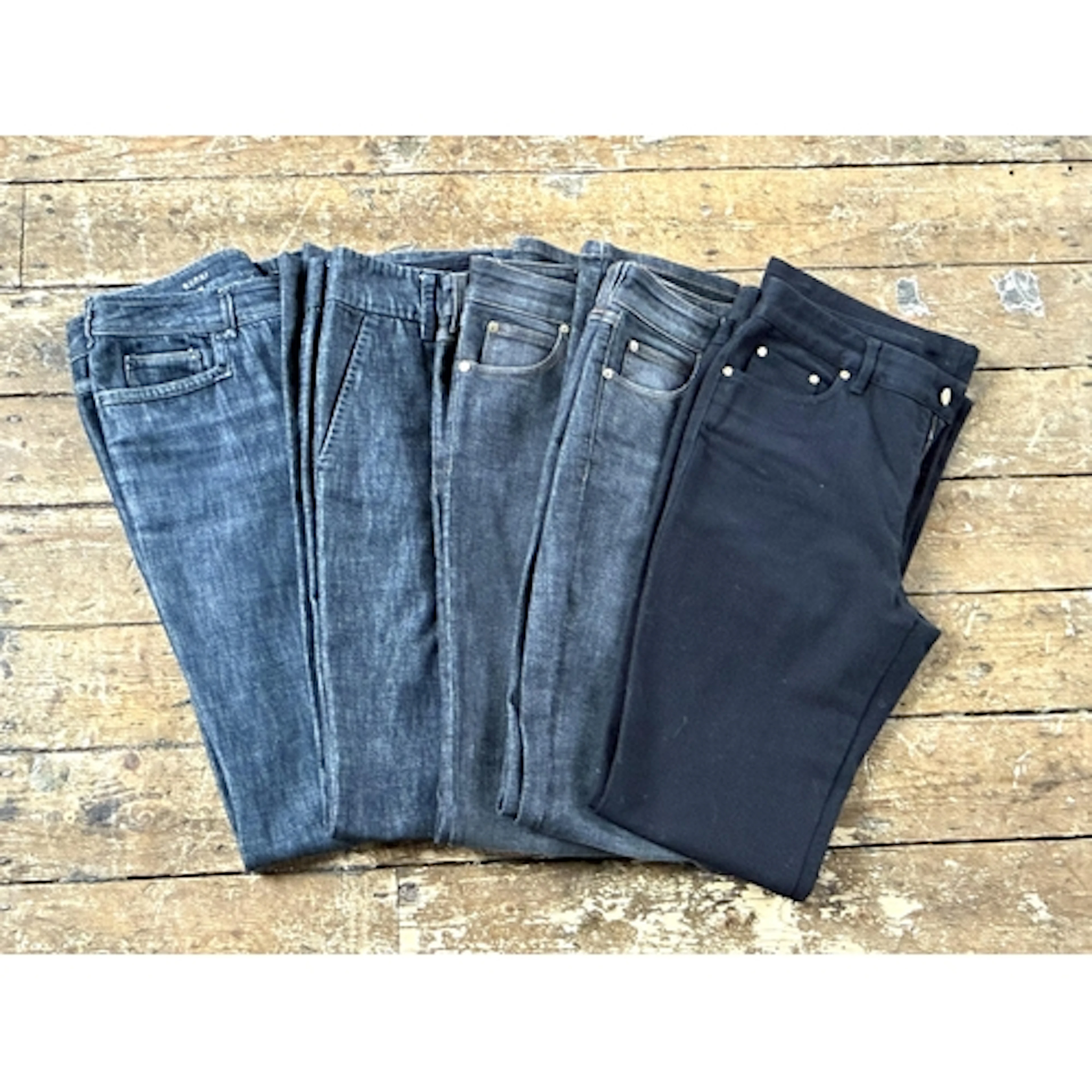A selection of ladies designer label trousers, to include; f...