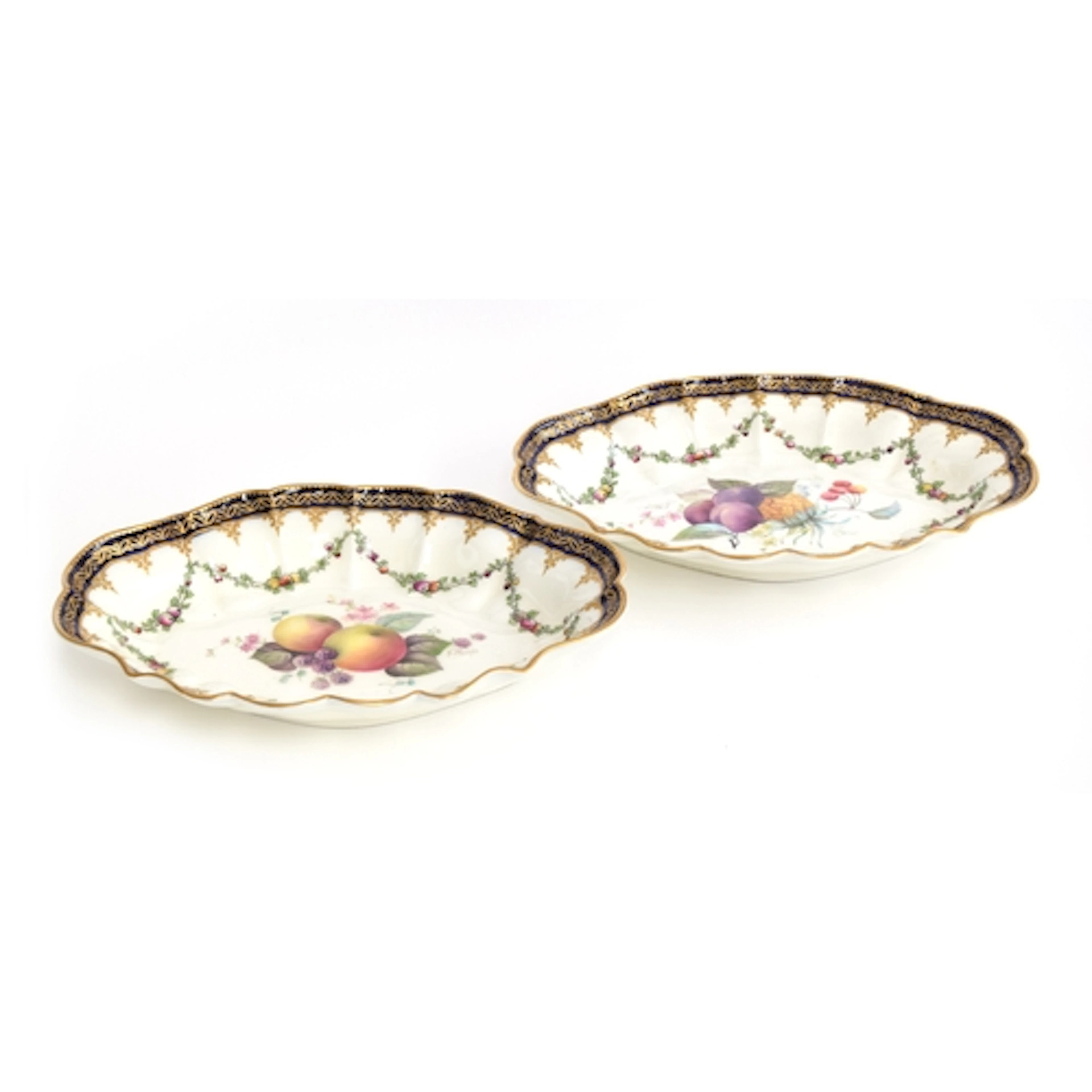 A pair of early 20th century Royal Worcester for Thomas Good...