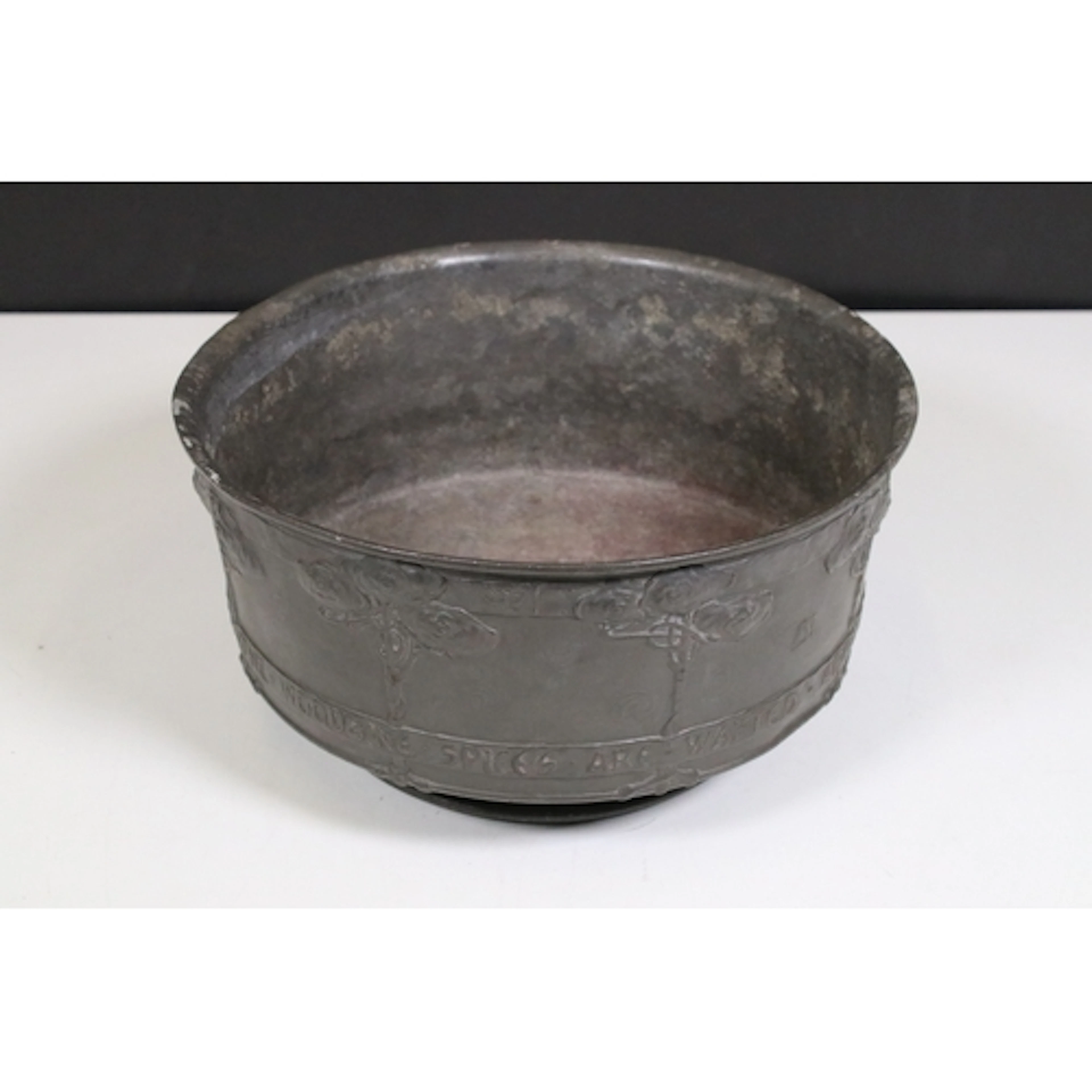 Early 20th Century Liberty & Co Of London Tudric Pewter foot...