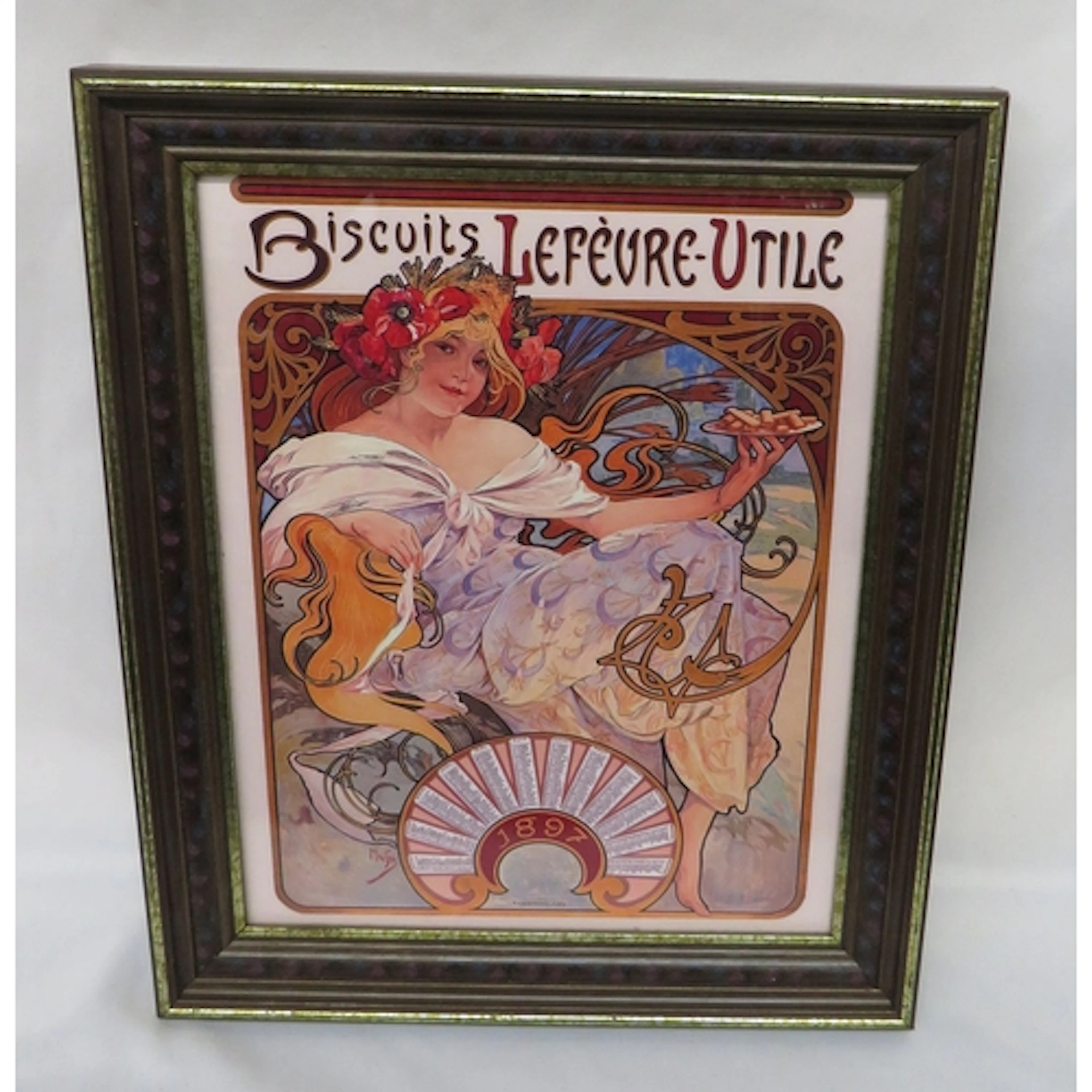 F/g Alphonse Mucha Advertising Print, 25cm x 30cm RW