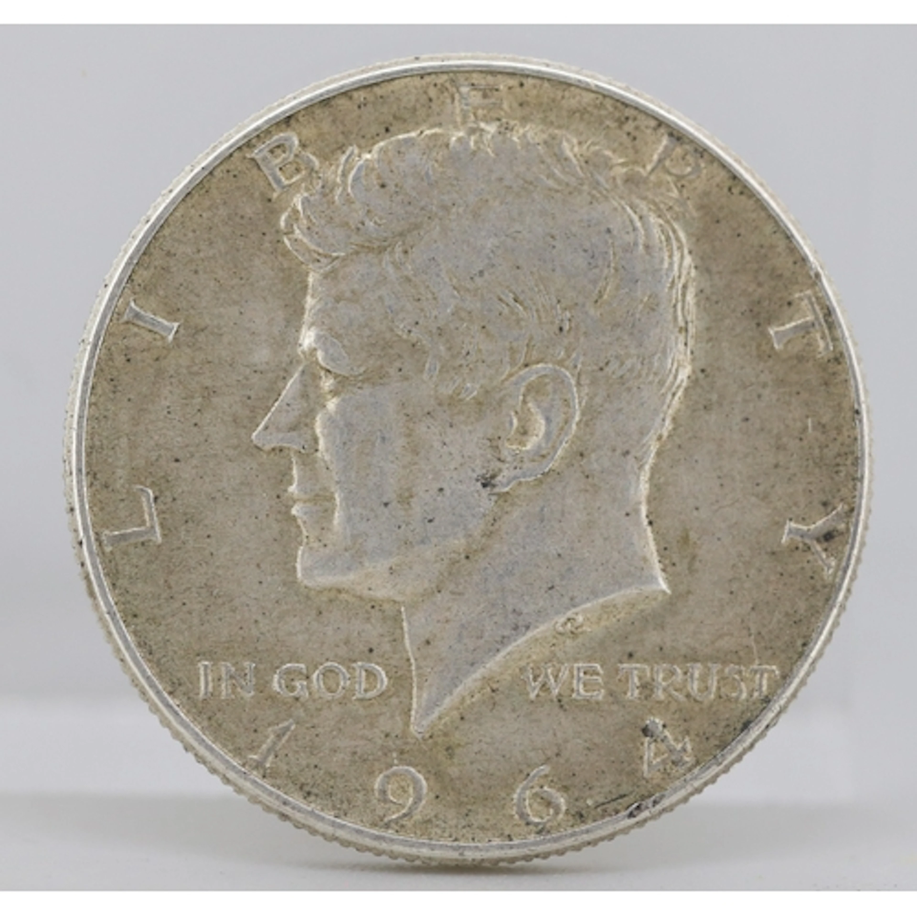 Silver United States of America Kennedy Half Dollar Coin 196...