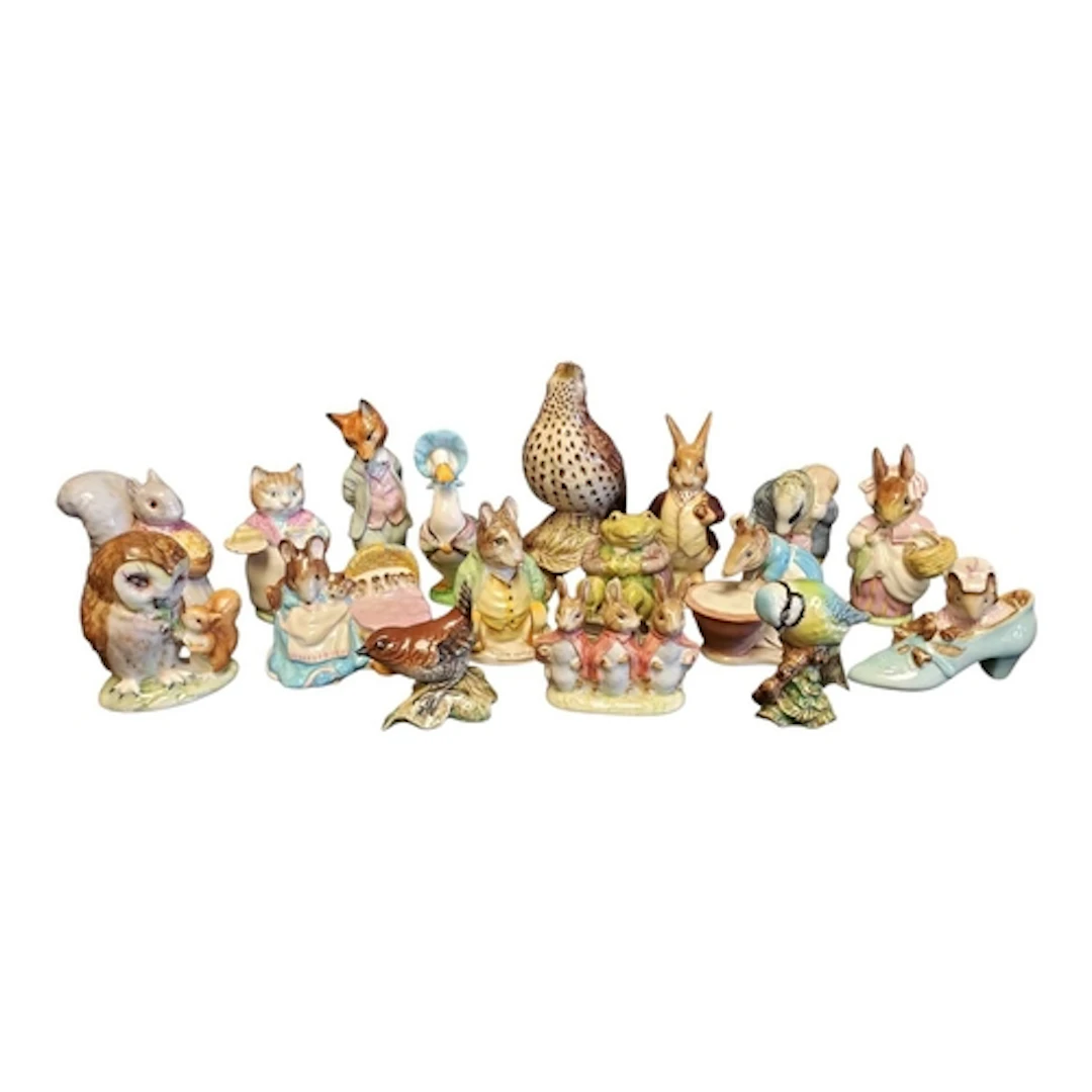 Beswick - Collection of 20th century porcelain Beatrix Potte...