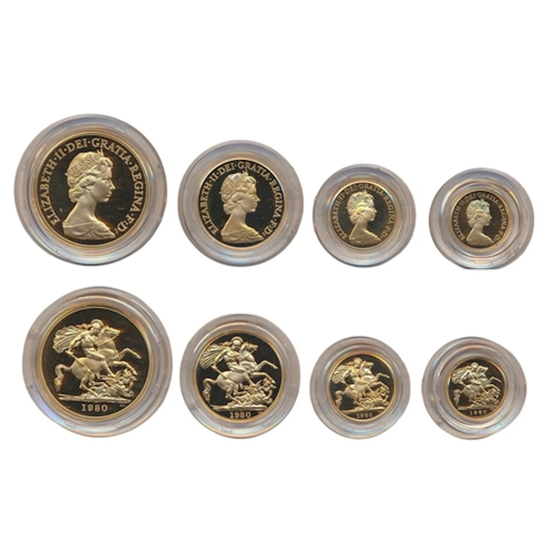 Investment Gold Lot - Documents Required. 1980 sovereign pro...