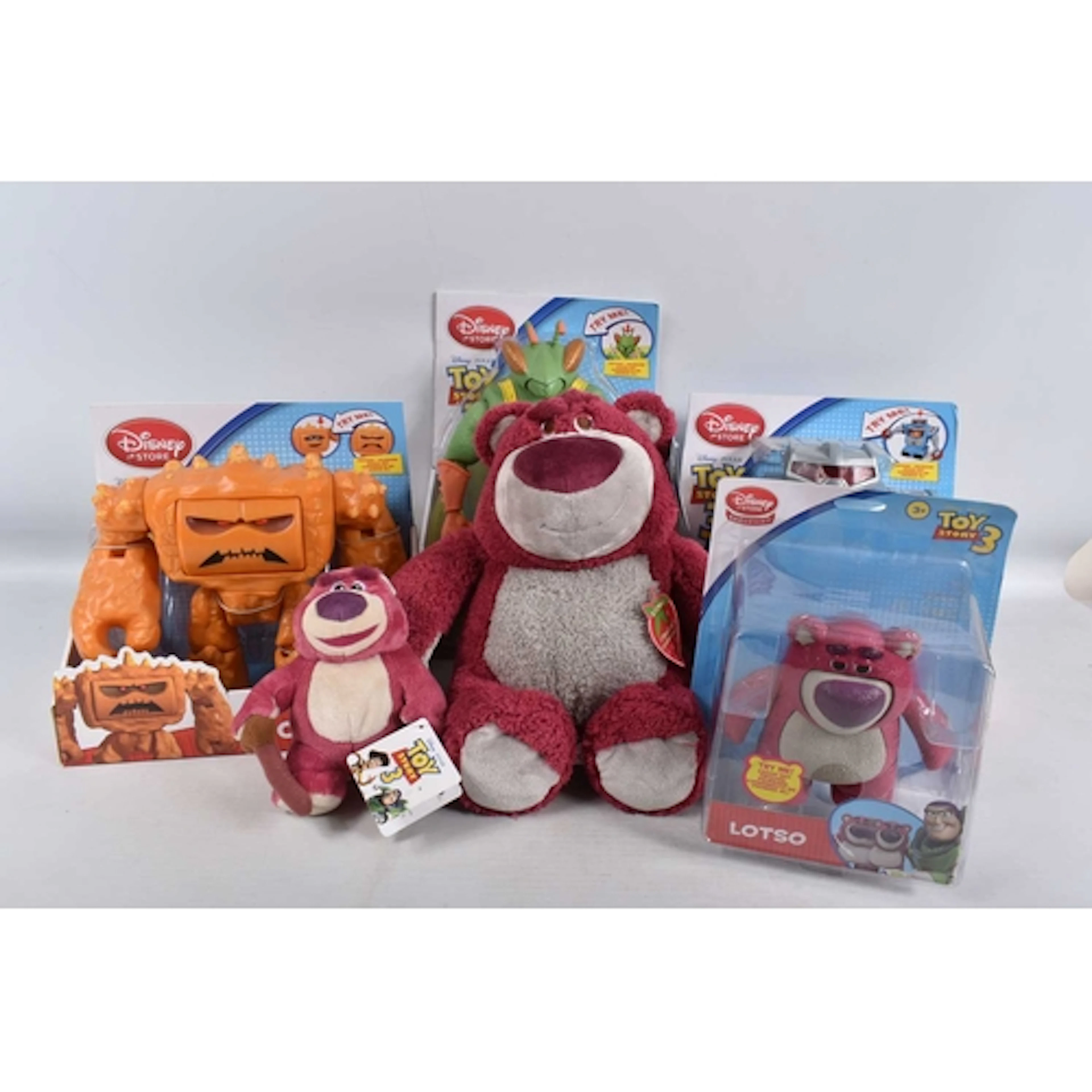A COLLECTION OF LARGE BOXED AND UNBOXED DISNEY TOY STORY 3 F...