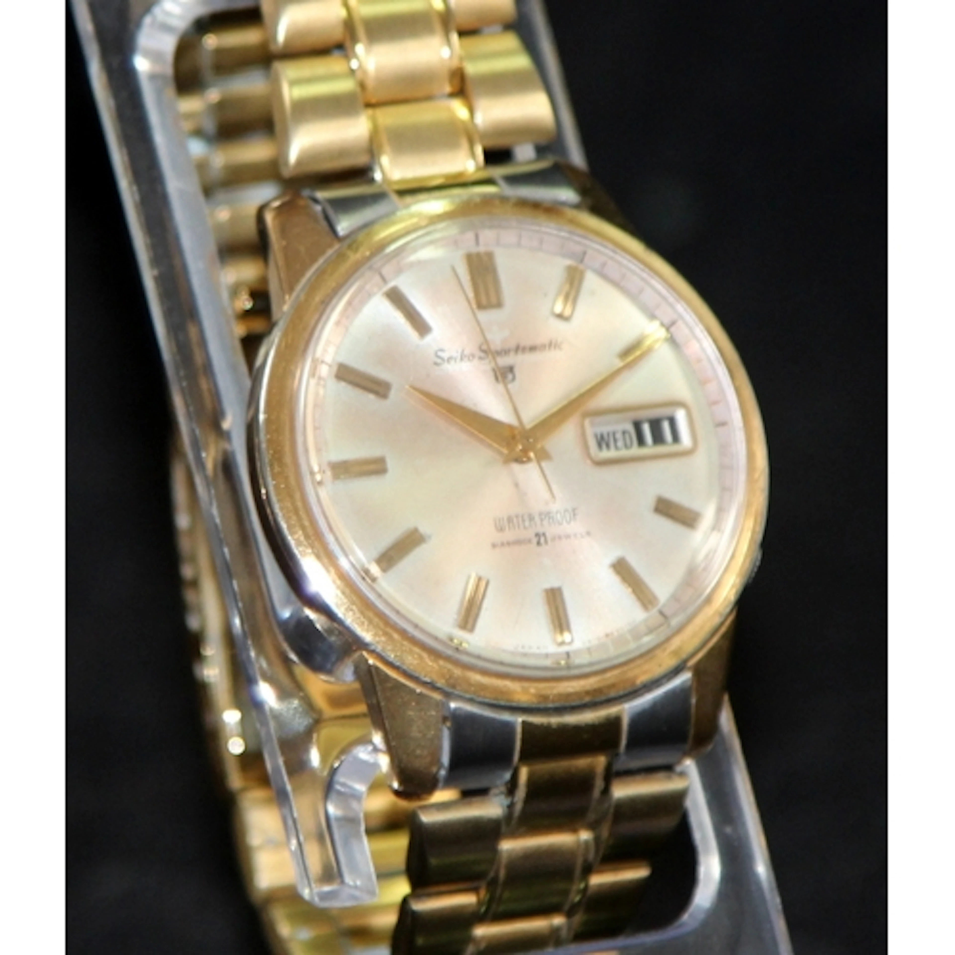 Vintage Seiko Sportsmatic 5 gents automatic watch ref:6619-7...