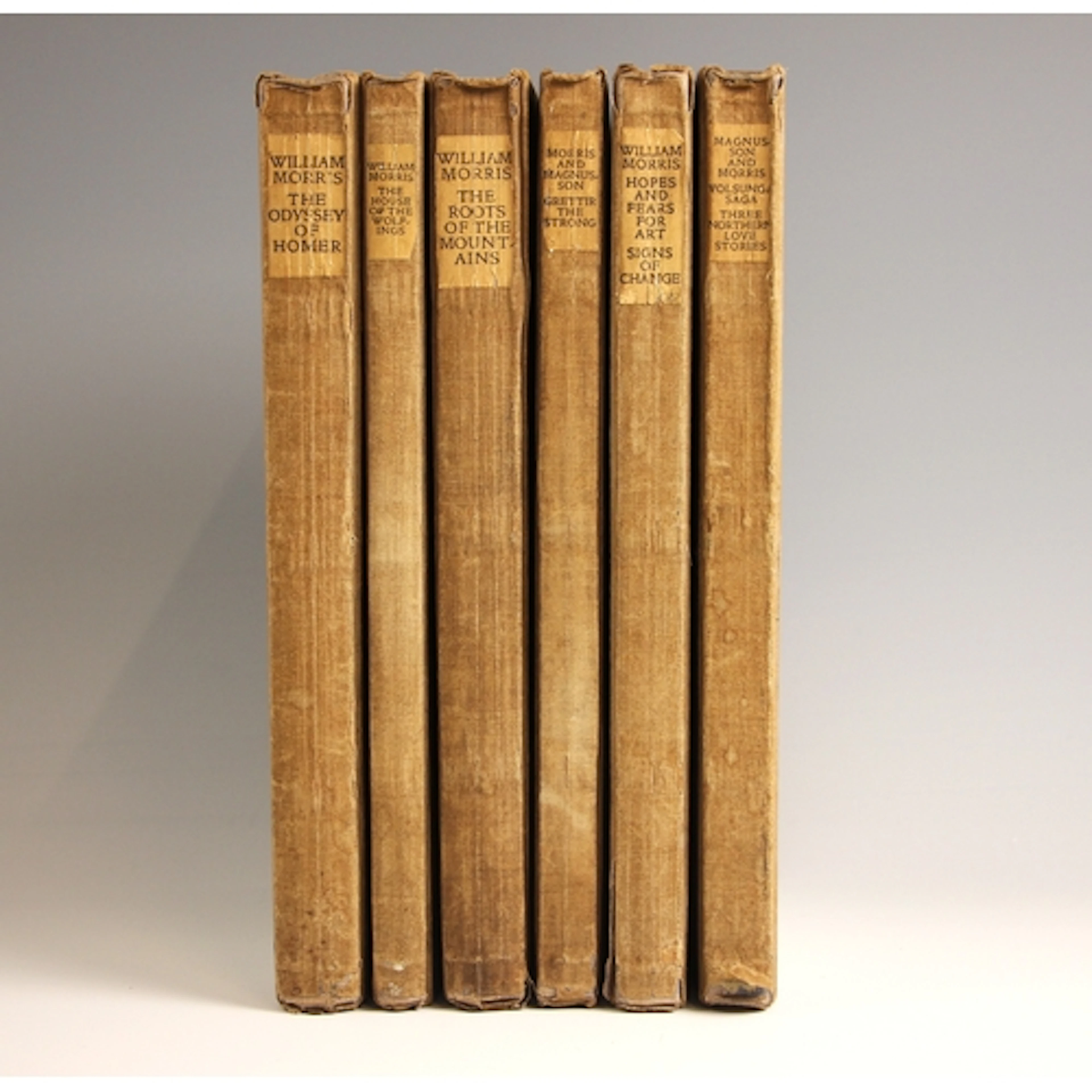 Morris (William), six limited edition volumes from THE WORKS...