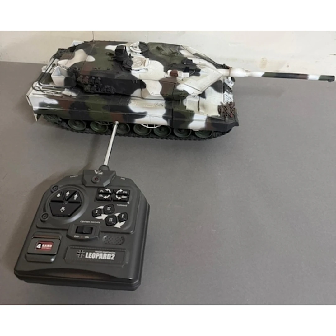 A radio control Leopard 2 tank.