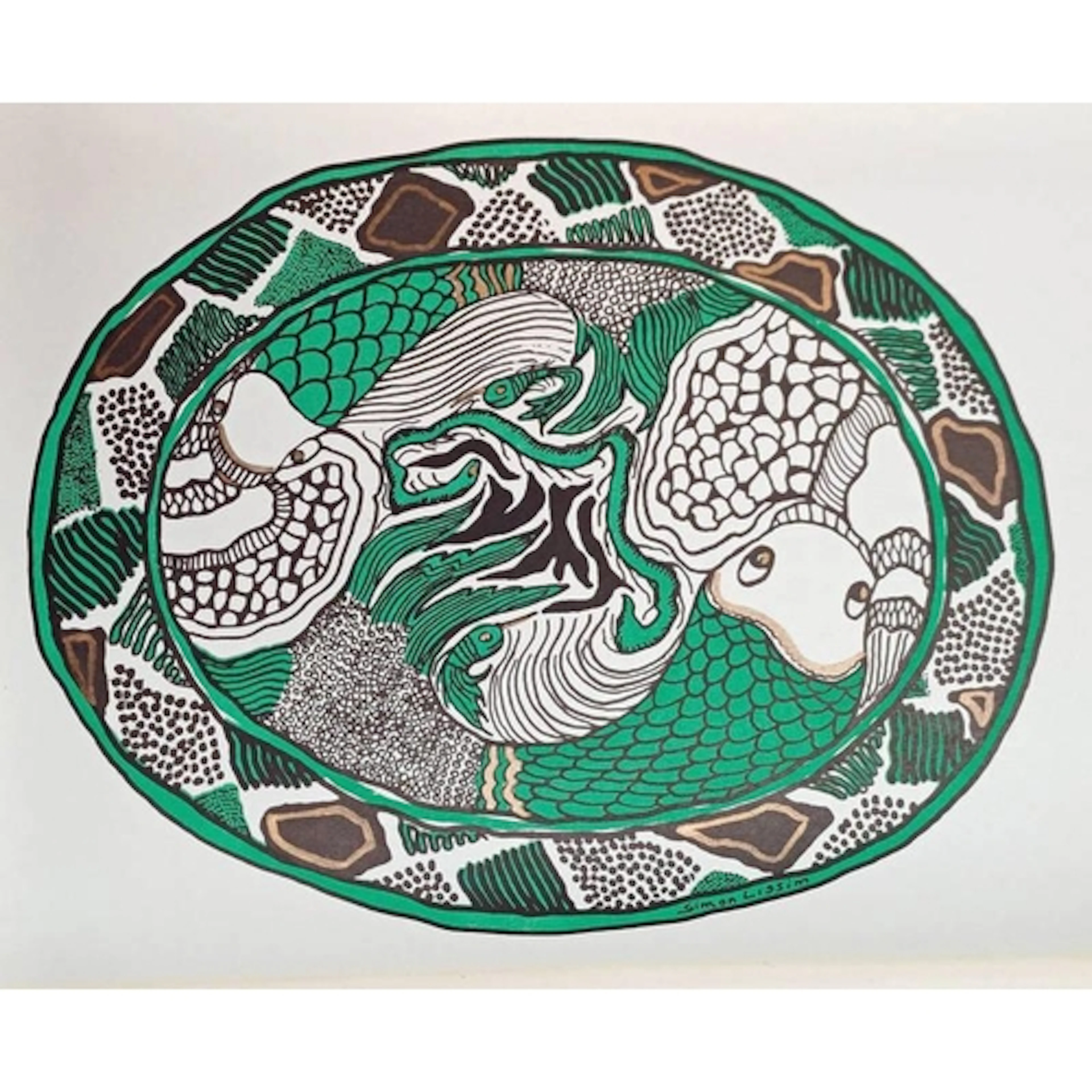 RAYMOND LISTER: DECORATED PORCELAINS OF SIMON LISSIM, LIMITE...