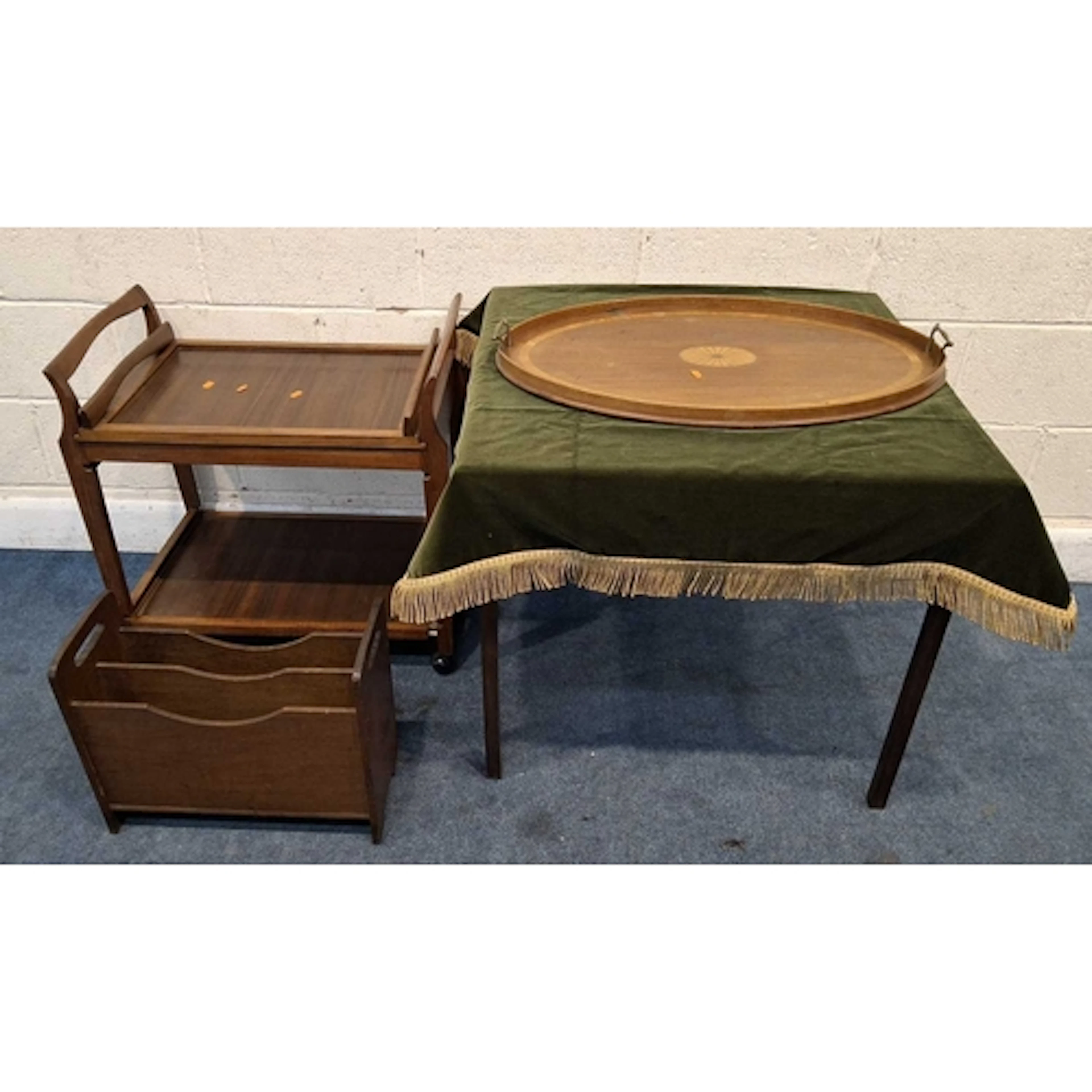 A SELECTION OF OCCASIONAL FURNITURE, to include a mid-centur...