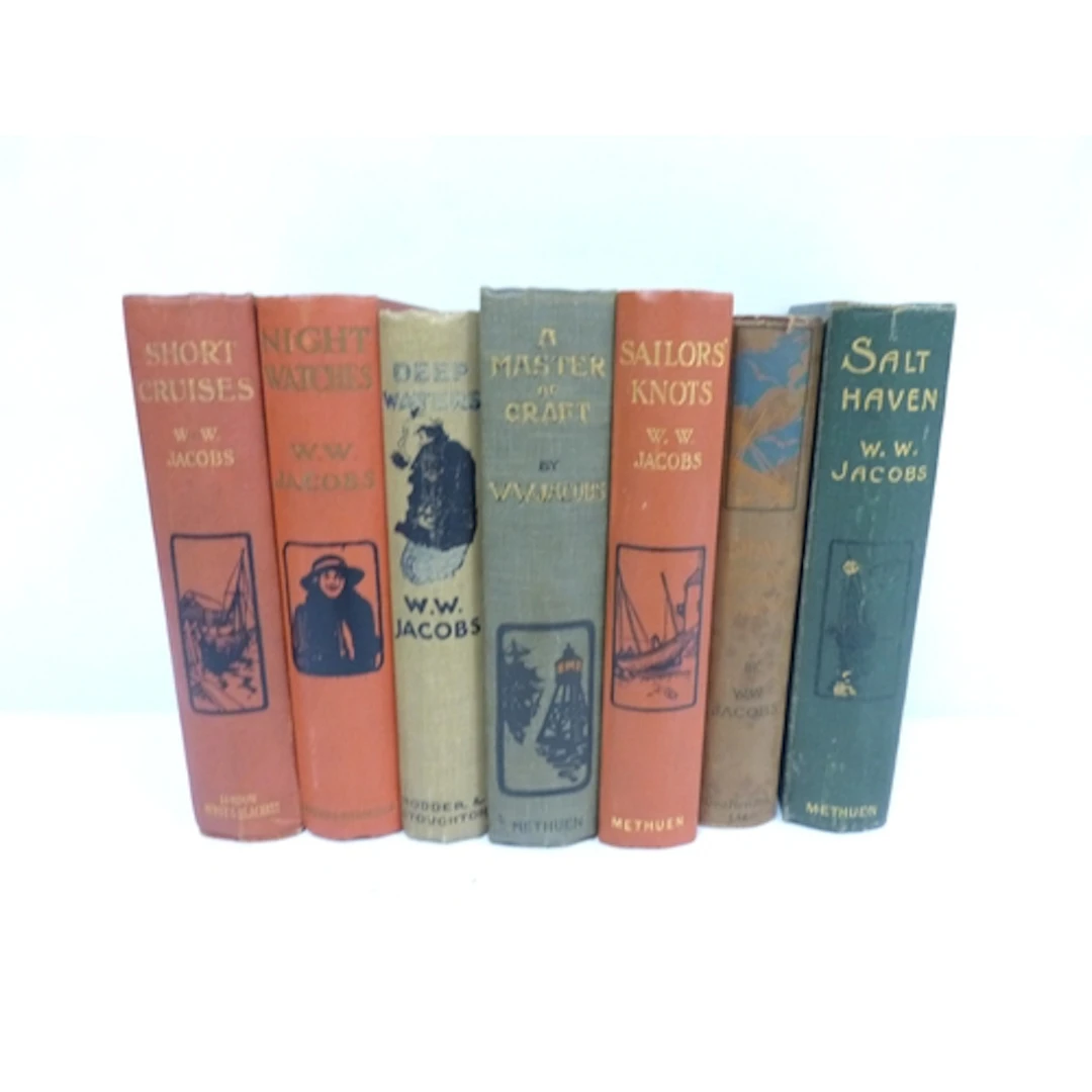 JACOBS W. W. 7 various 1st eds. Illus. in orig. pict. cloth...