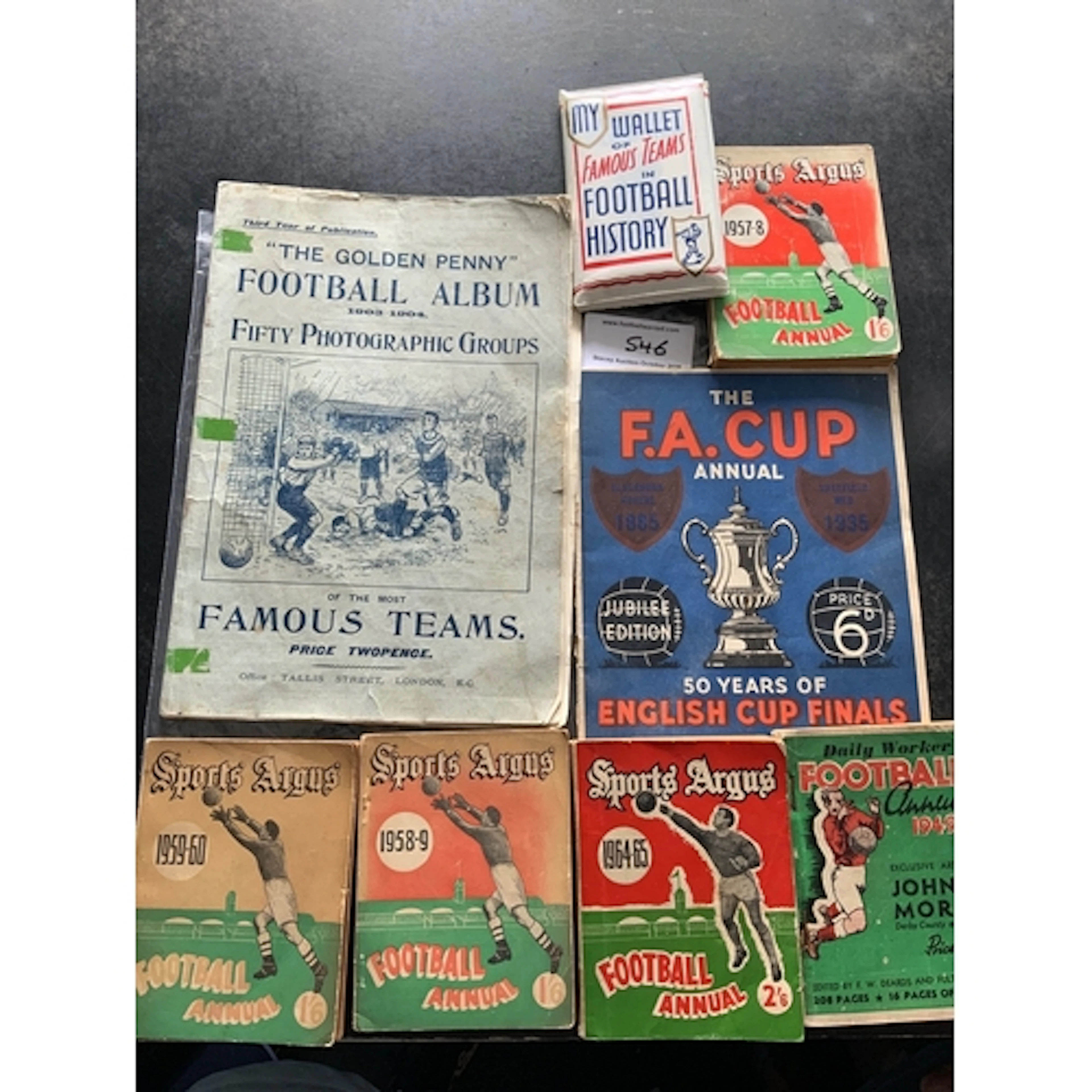 Old Football Publications: 1903 - 1904 Golden Penny Football...