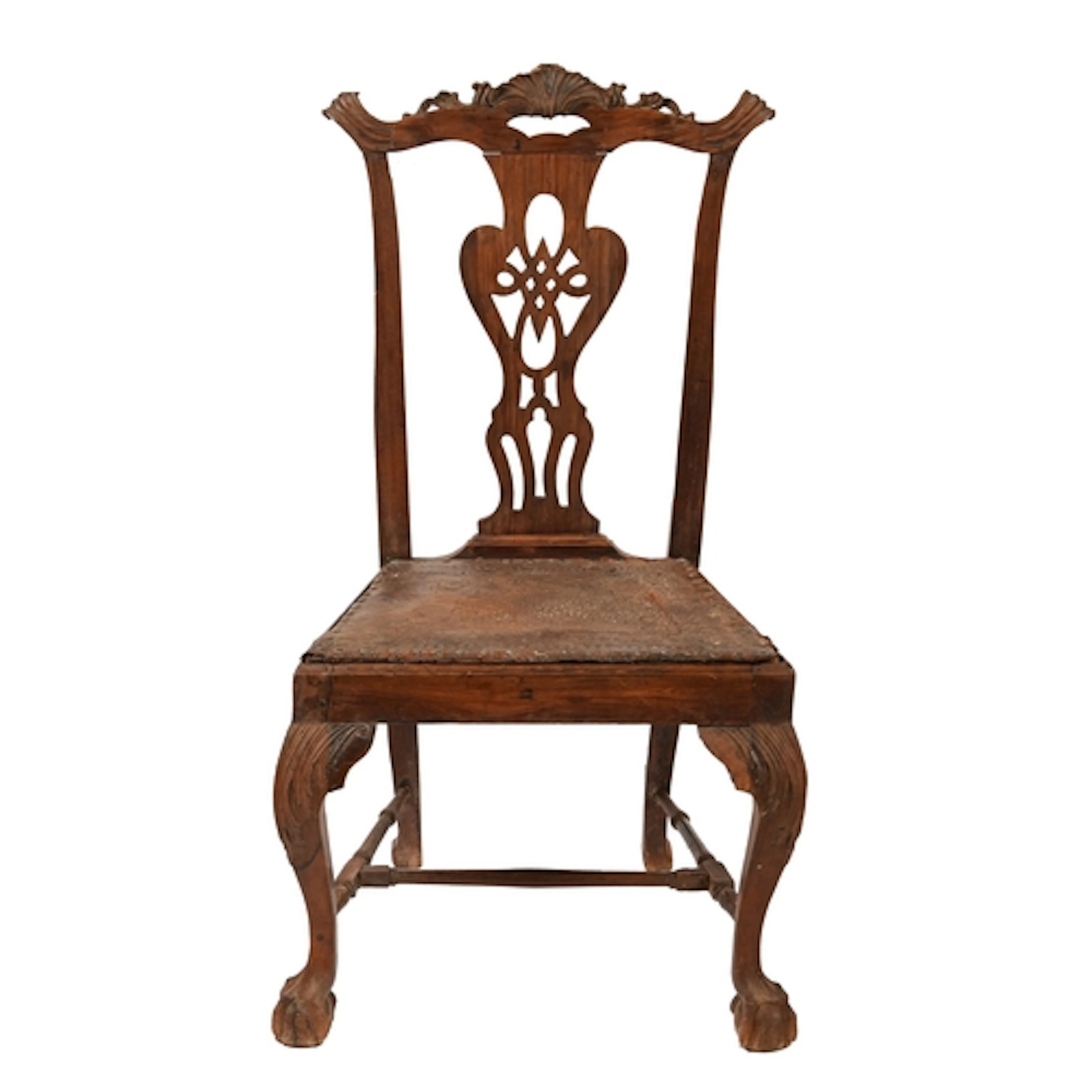Port Trade furniture. A Portuguese colonial padauk dining ch...