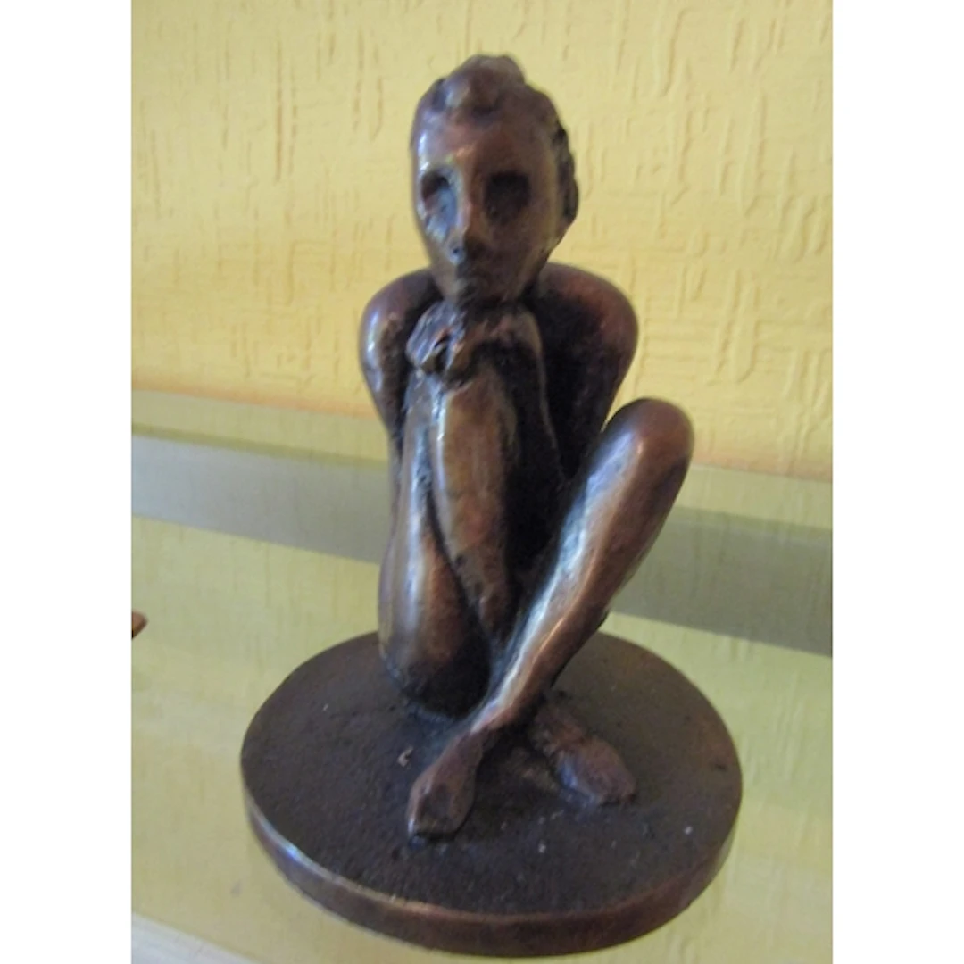 Rowan Gillespie (B. 1953) Seated Figure Original Bronze Appr...
