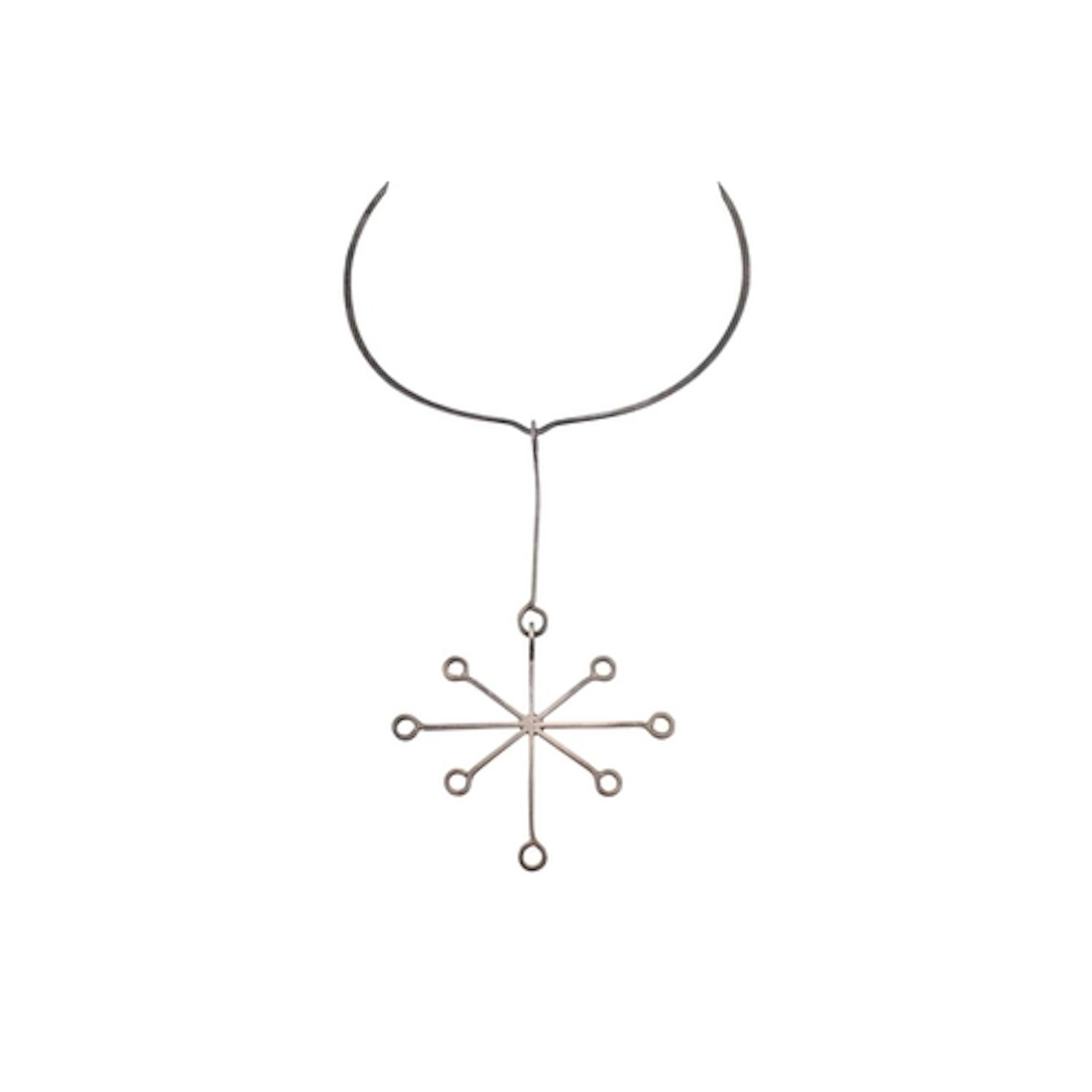 John Erik Boolsen - A 1970s Danish 925 silver collar pendant...