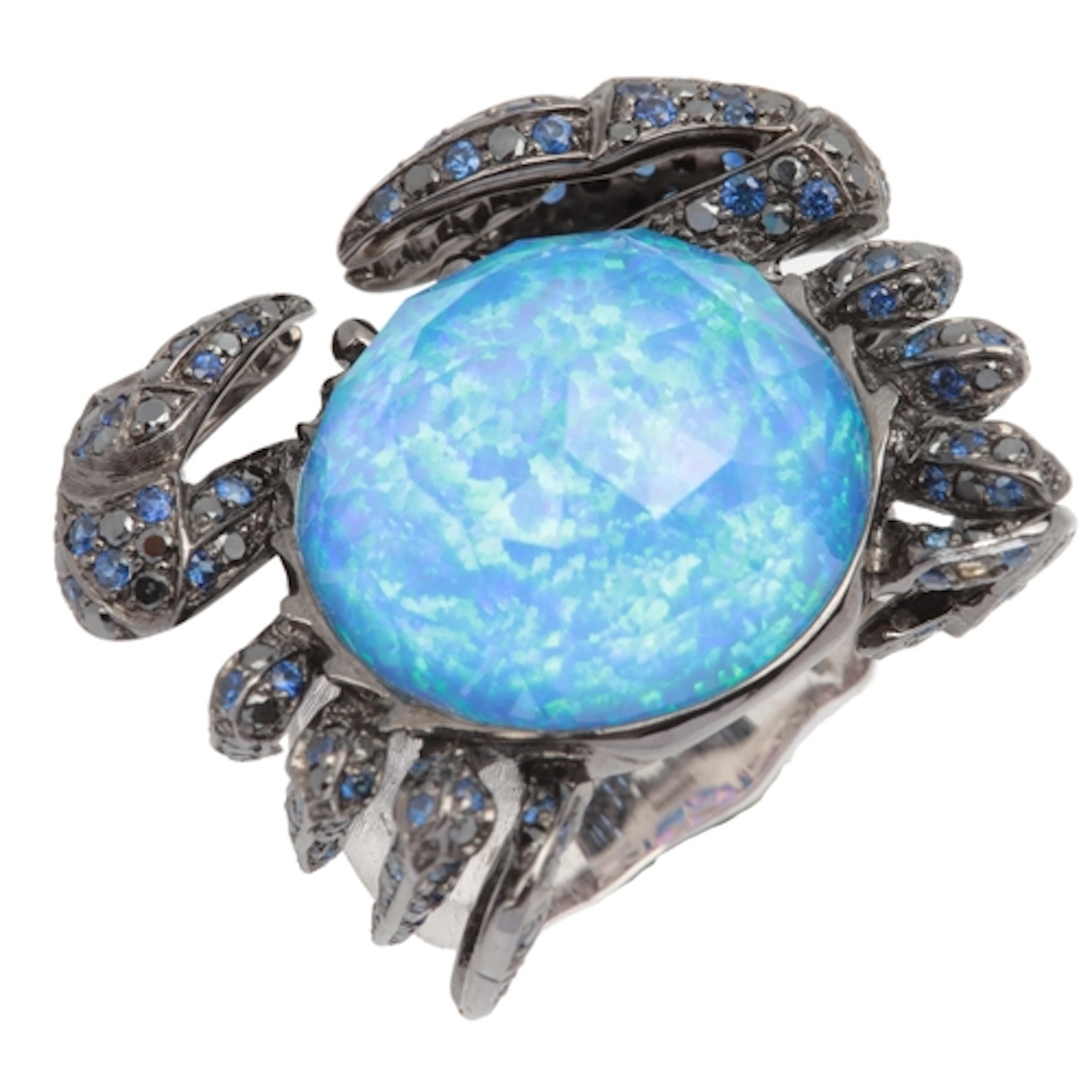 Stephen Webster, a 'Crystal Haze' and sapphire ring, designe...