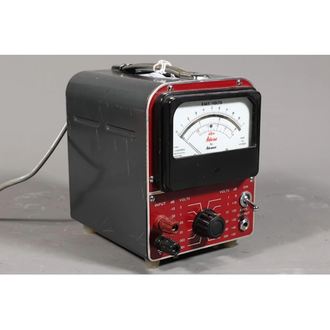 Marconi TF1100 & Advance "77" Valve Voltmeters