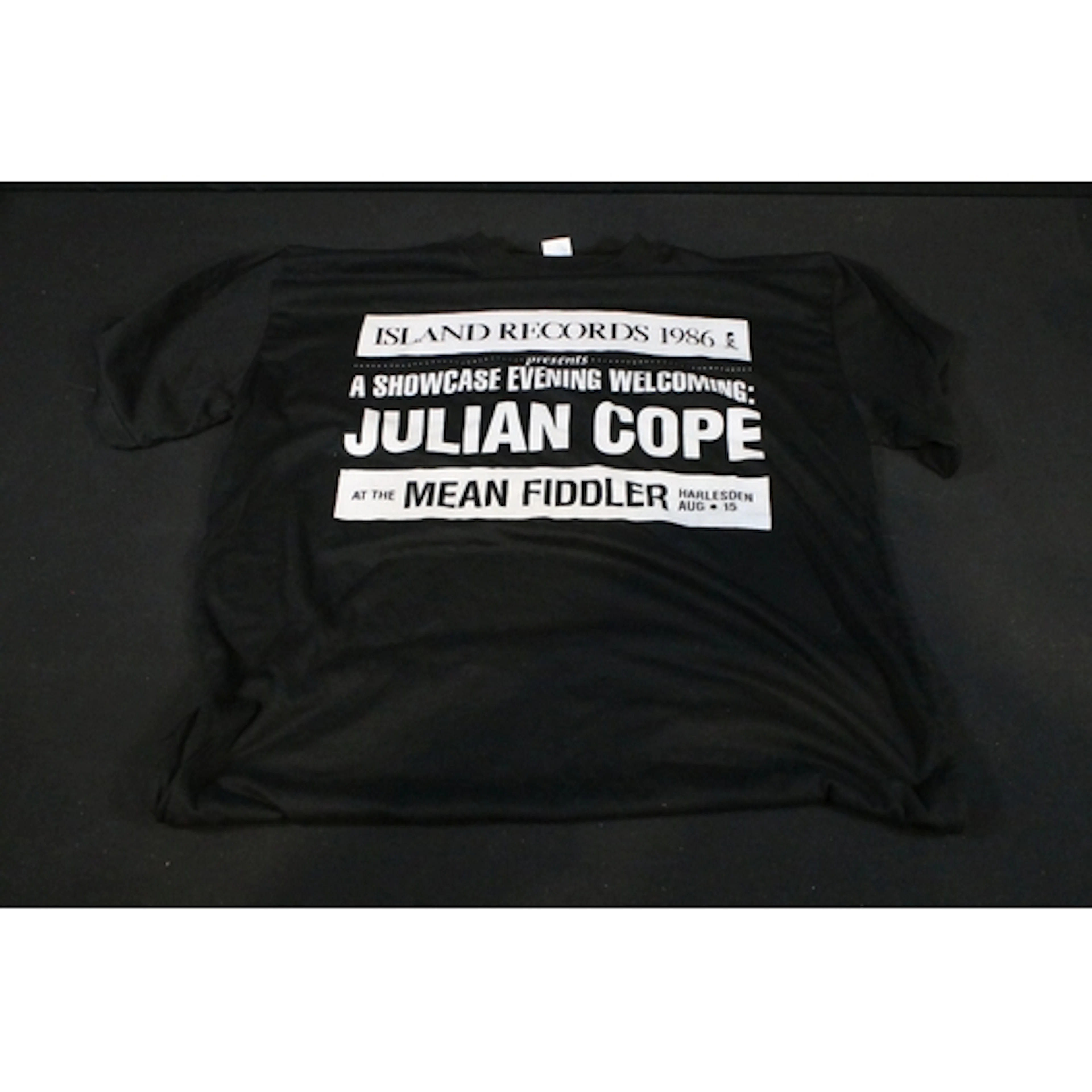 Memorabilia / T. Shirt - 1986 promo only Julian Cope (Teardr...