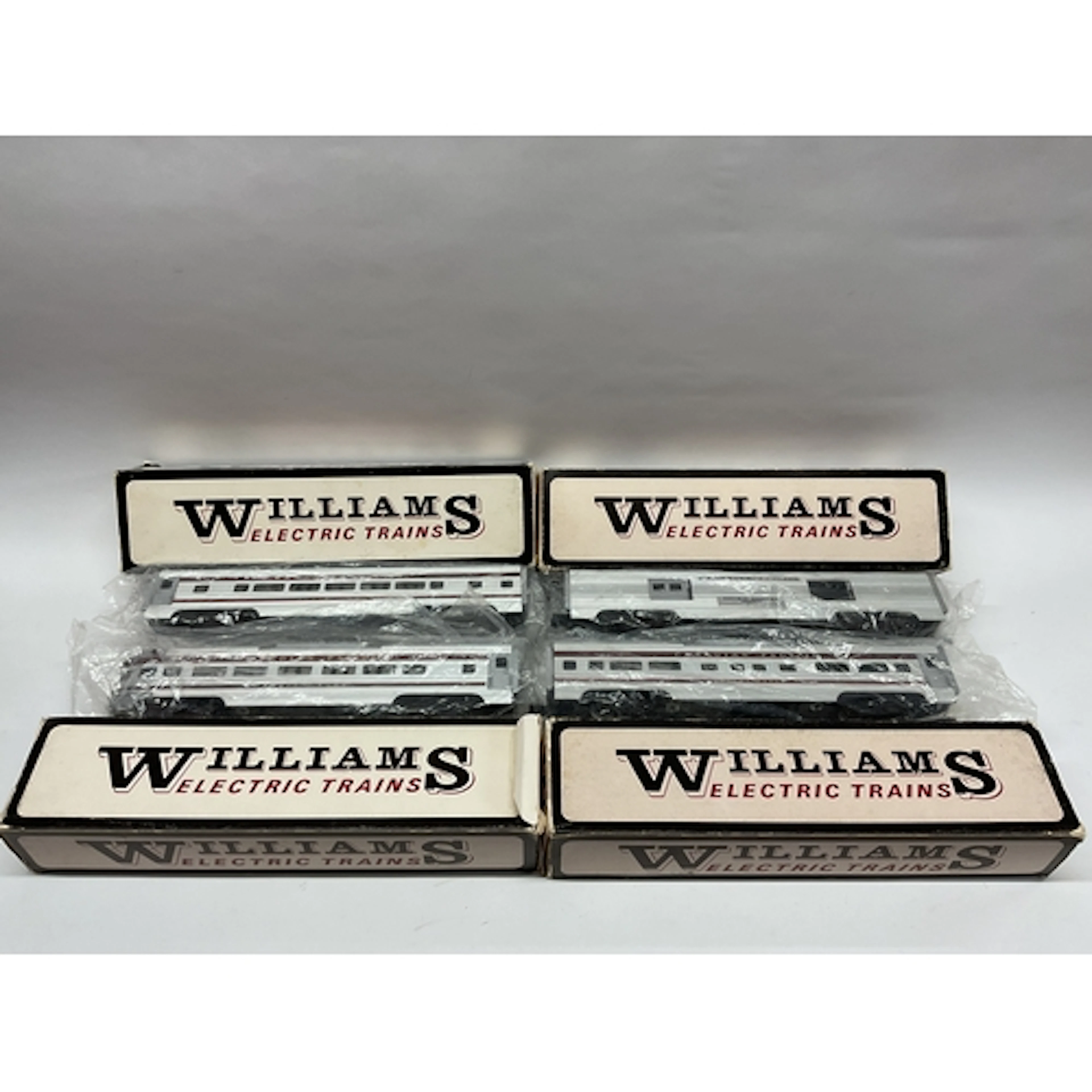 Four boxed 0 gauge Canadian Pacific steel coaches by William...