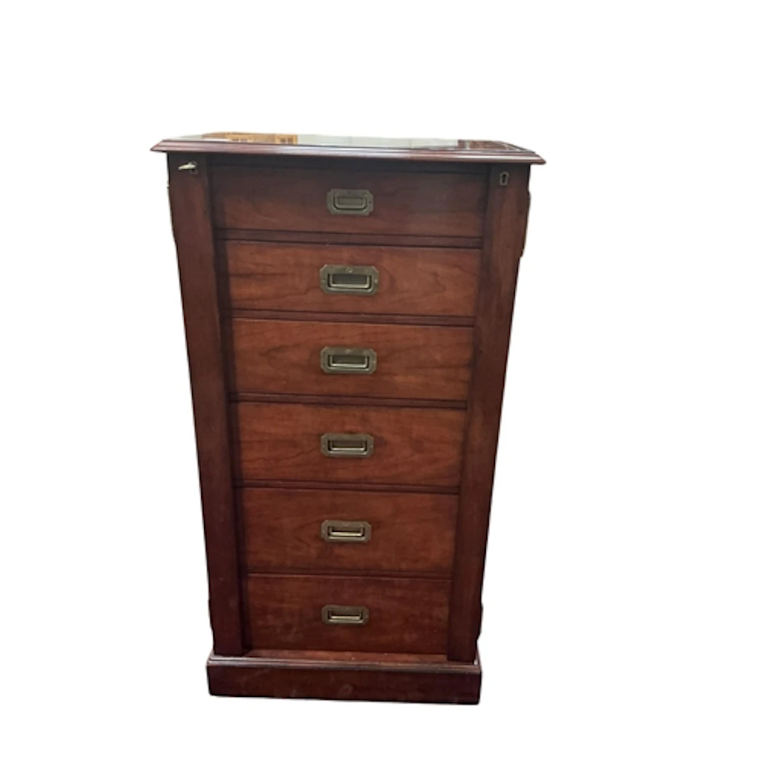 A 20th century Multiyork Wellington chest, width 61cm, depth...