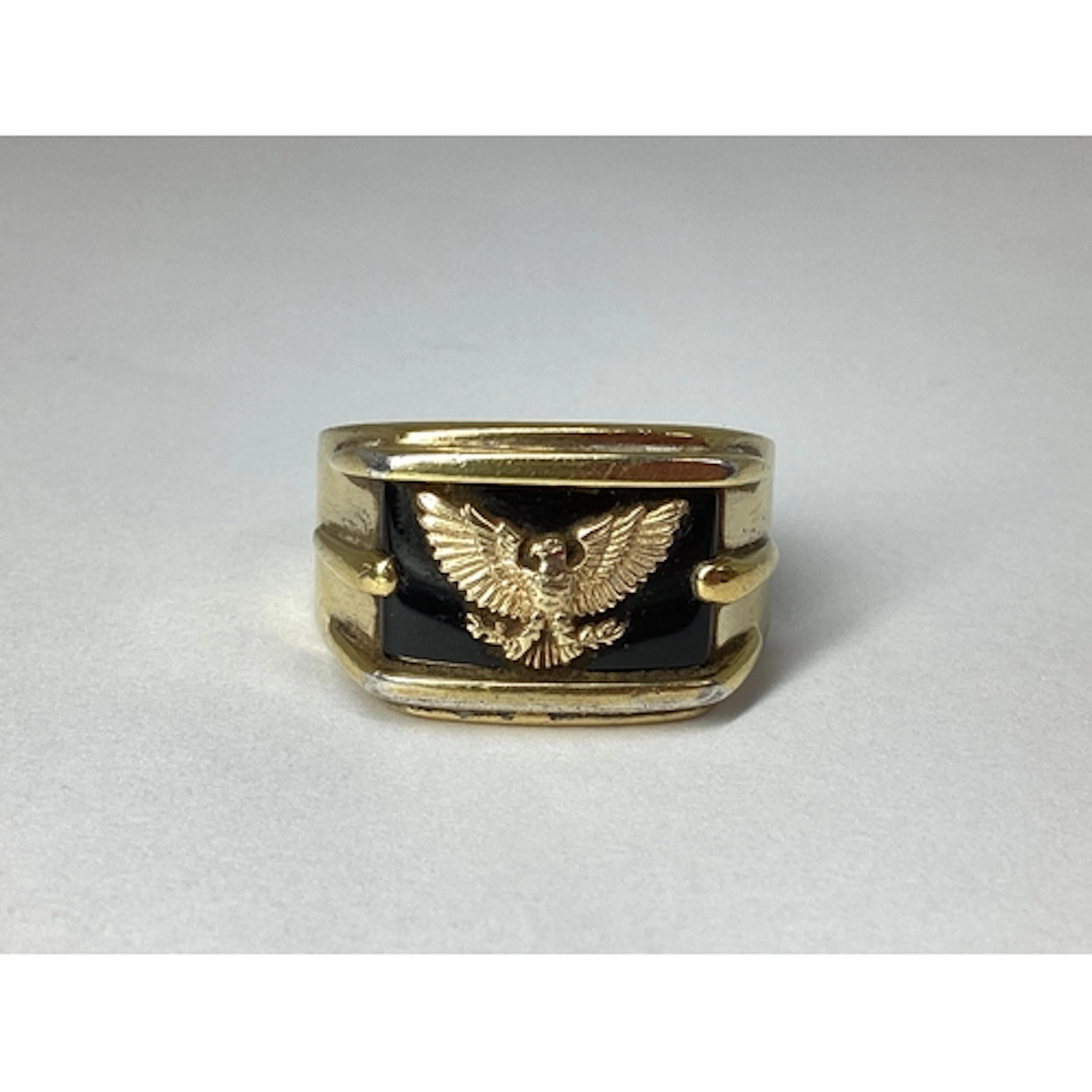 Franklin Mint; A Modern 'Wings of Gold' Gilt Gent's Dress Ri...