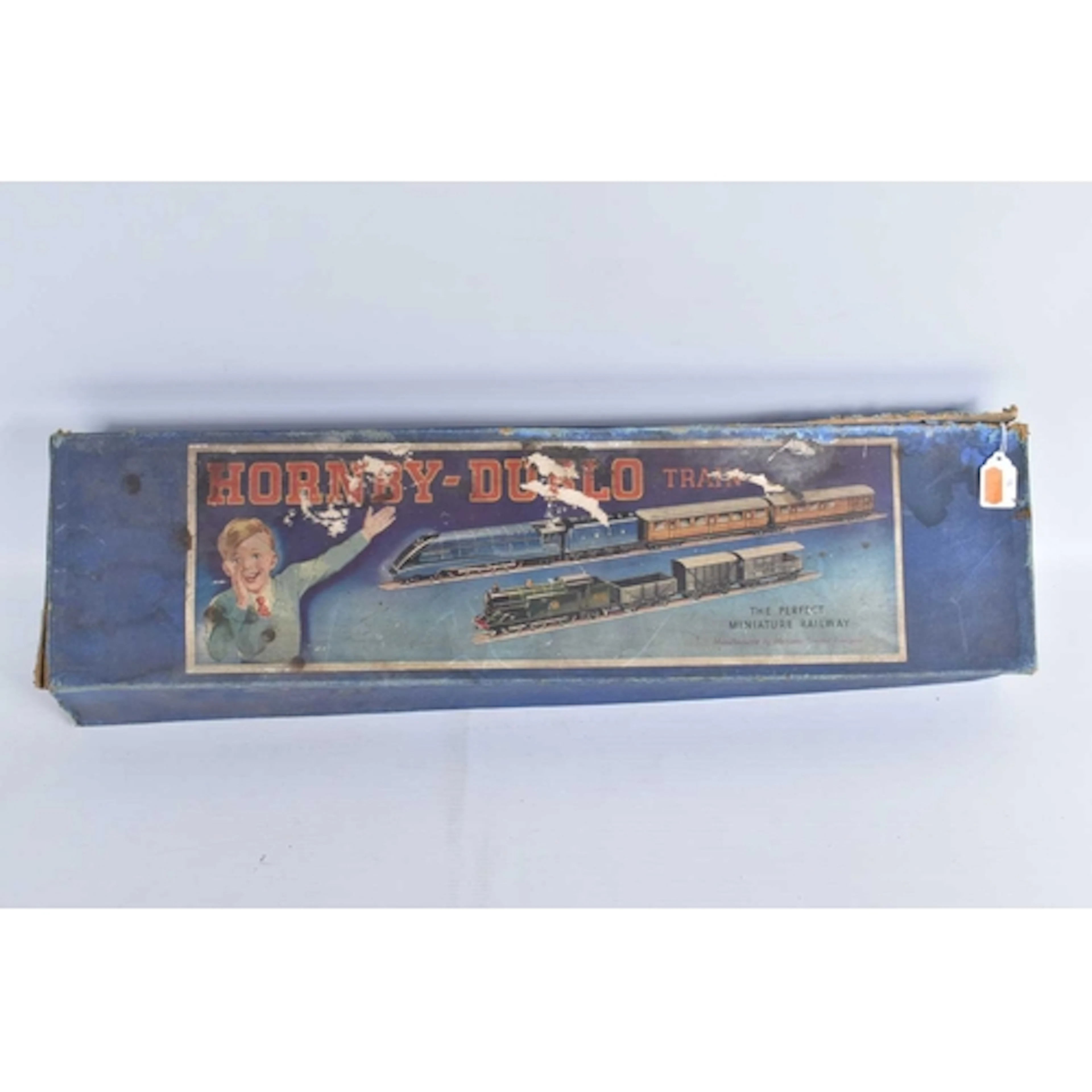 A BOXED HORNBY DUBLO PRE-WAR EDG7 G.W. TANK GOODS SET, No.D1...