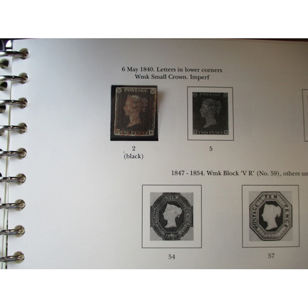 QV-QEII, M/U, coln in albums and stock books incl 1840 4 mar...