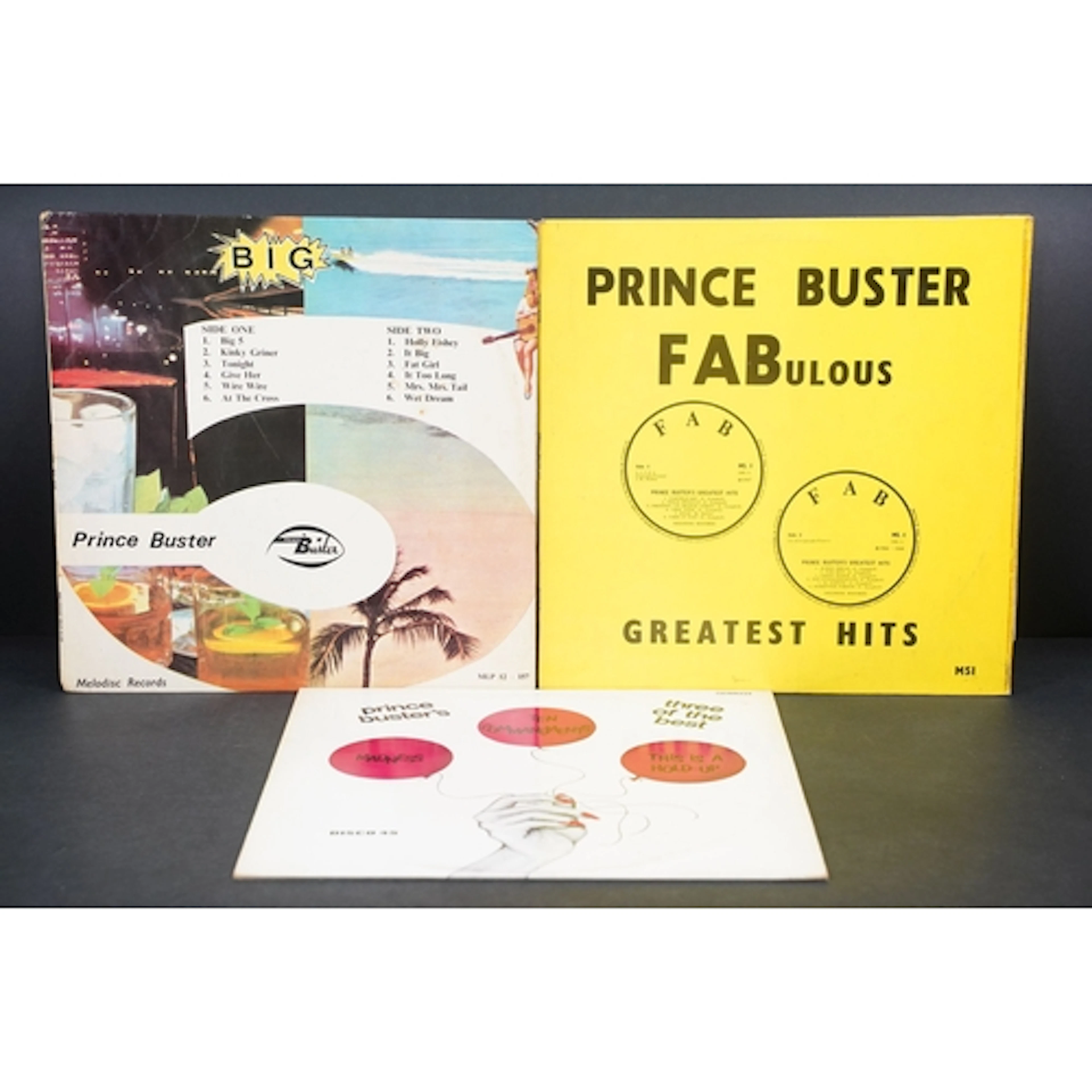 Vinyl - 2 Prince Buster LP’s and one 12” to include: Fabulou...