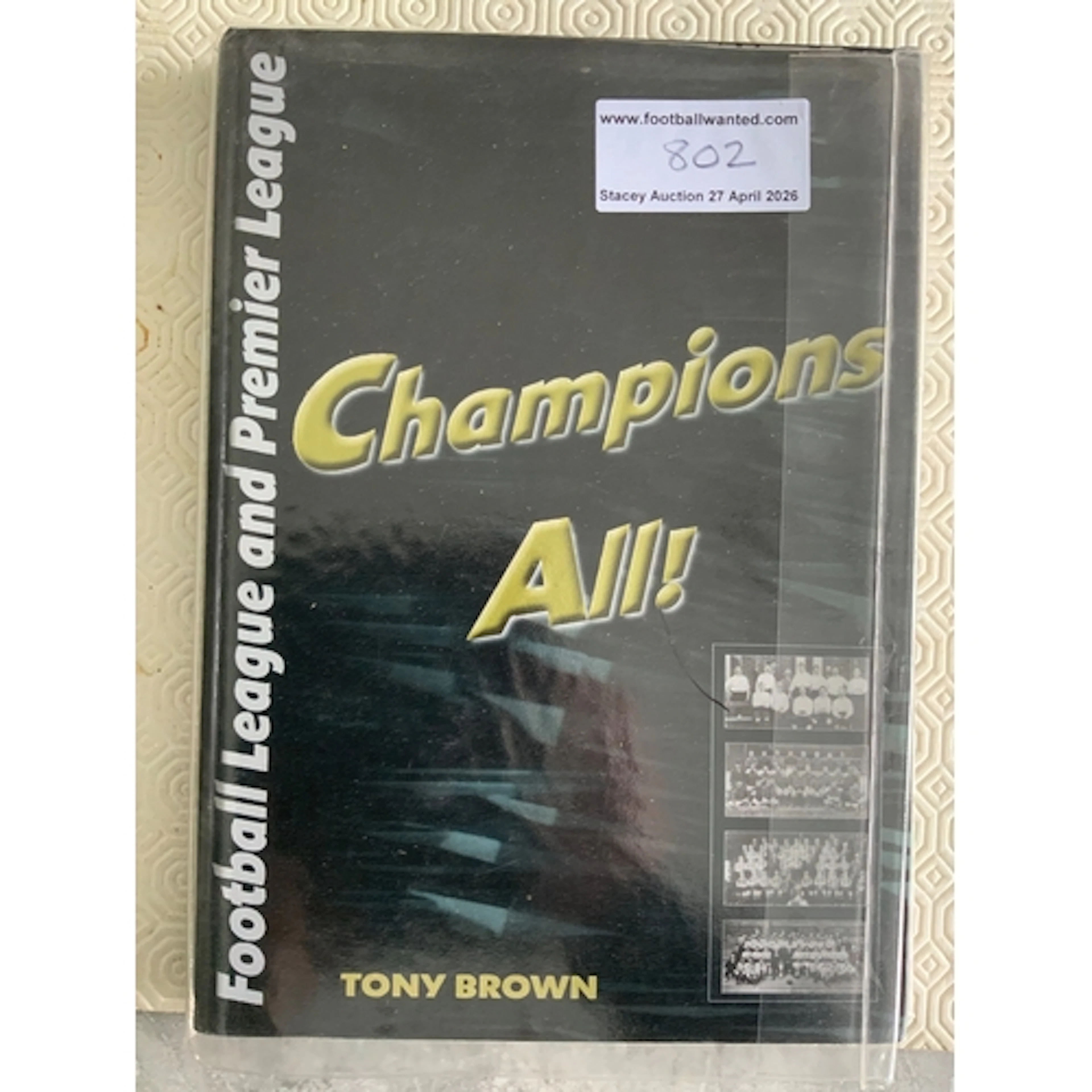 Football League + Premier League Champions Signed Football B...