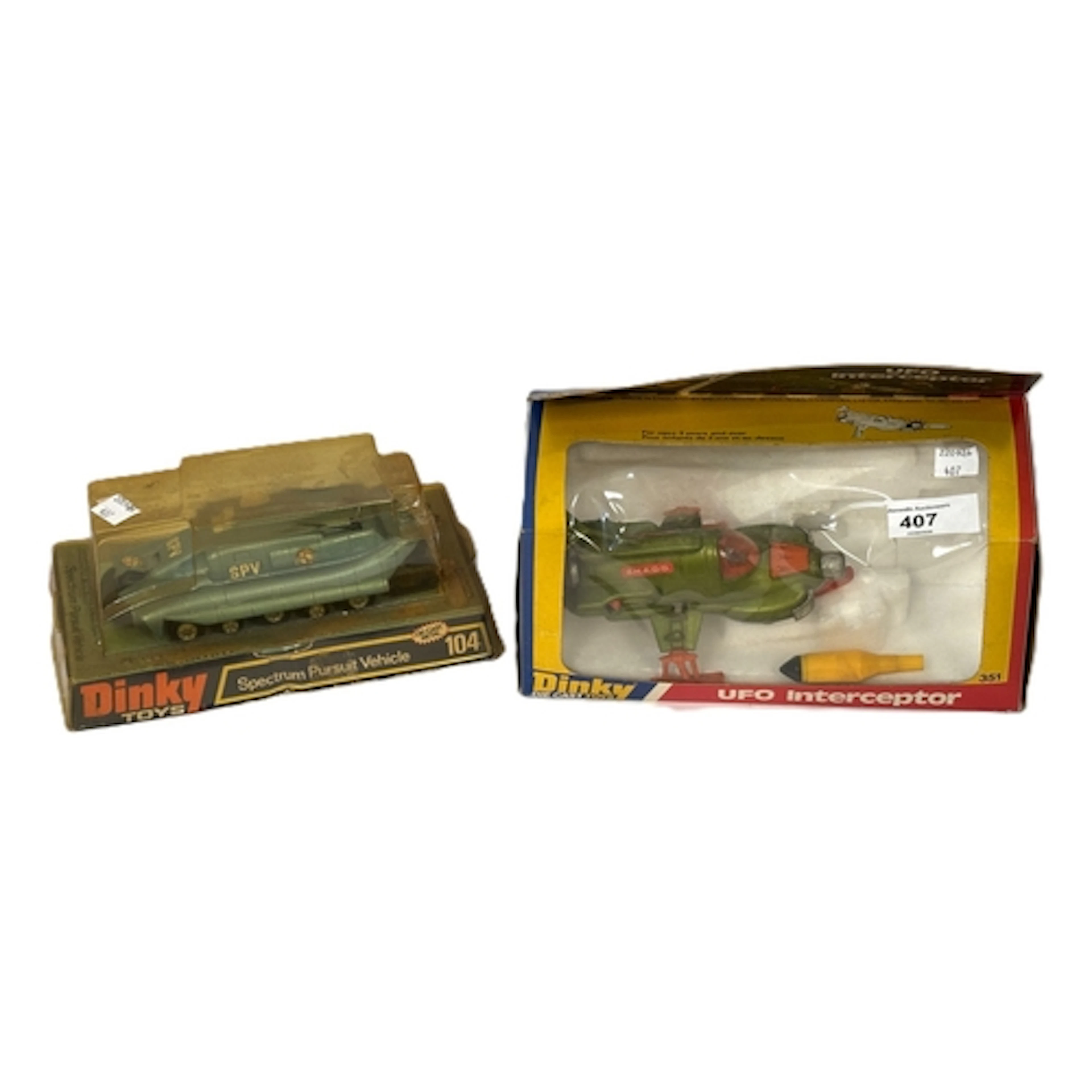 Dinky Diecast Toys 104 Spectrum Pursuit Vehicle boxed (plast...