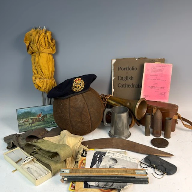 An interesting collection pre WW1 and later military Ephemer...