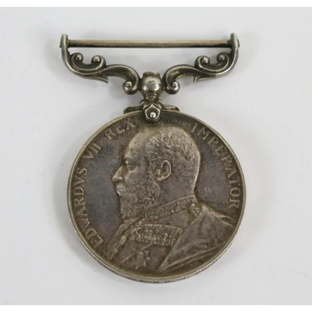 An Edward VII Army Meritorious Service Medal to Suptdng. Cle...